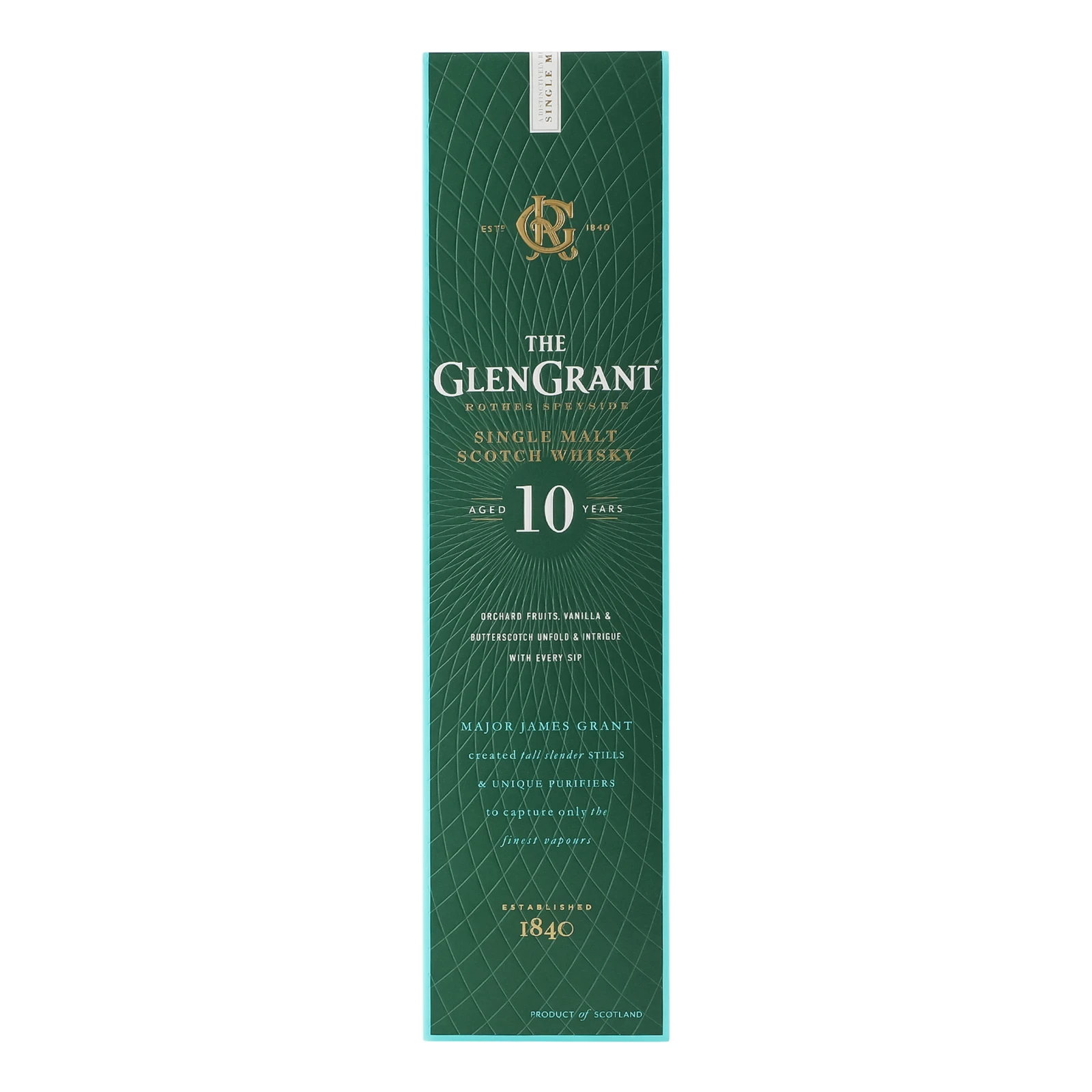 Віскі The Glen Grant Aged 10 Years шотландське 40% 0.7л Фото №:1