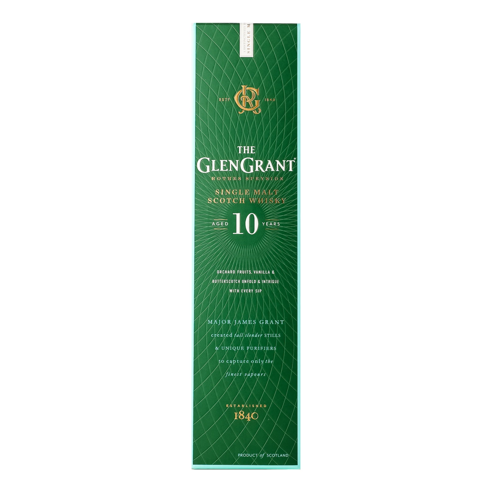 Віскі The Glen Grant Aged 10 Years шотландське 40% 0.7л Фото №:1