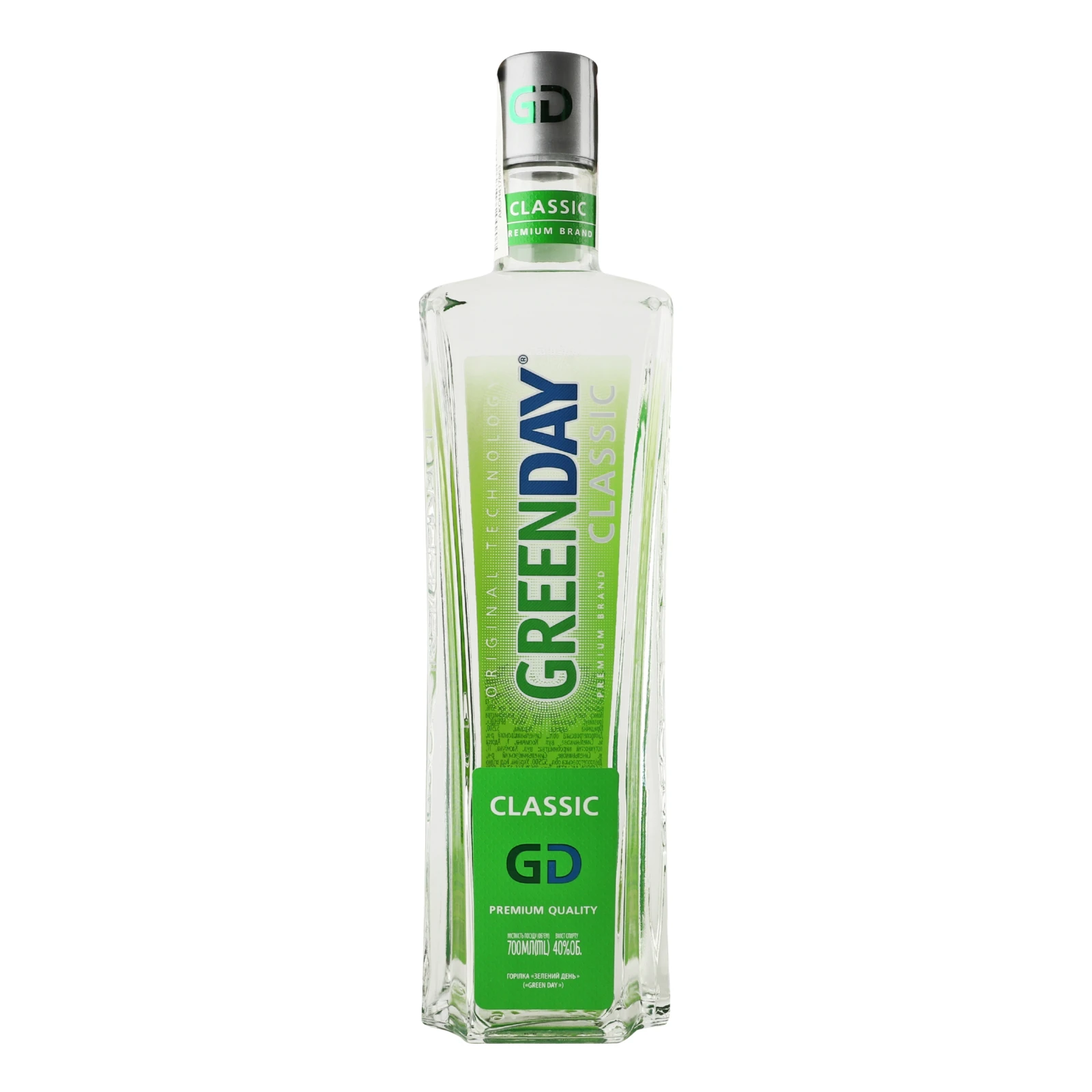 Горілка Green Day Classic 40% 0.7л