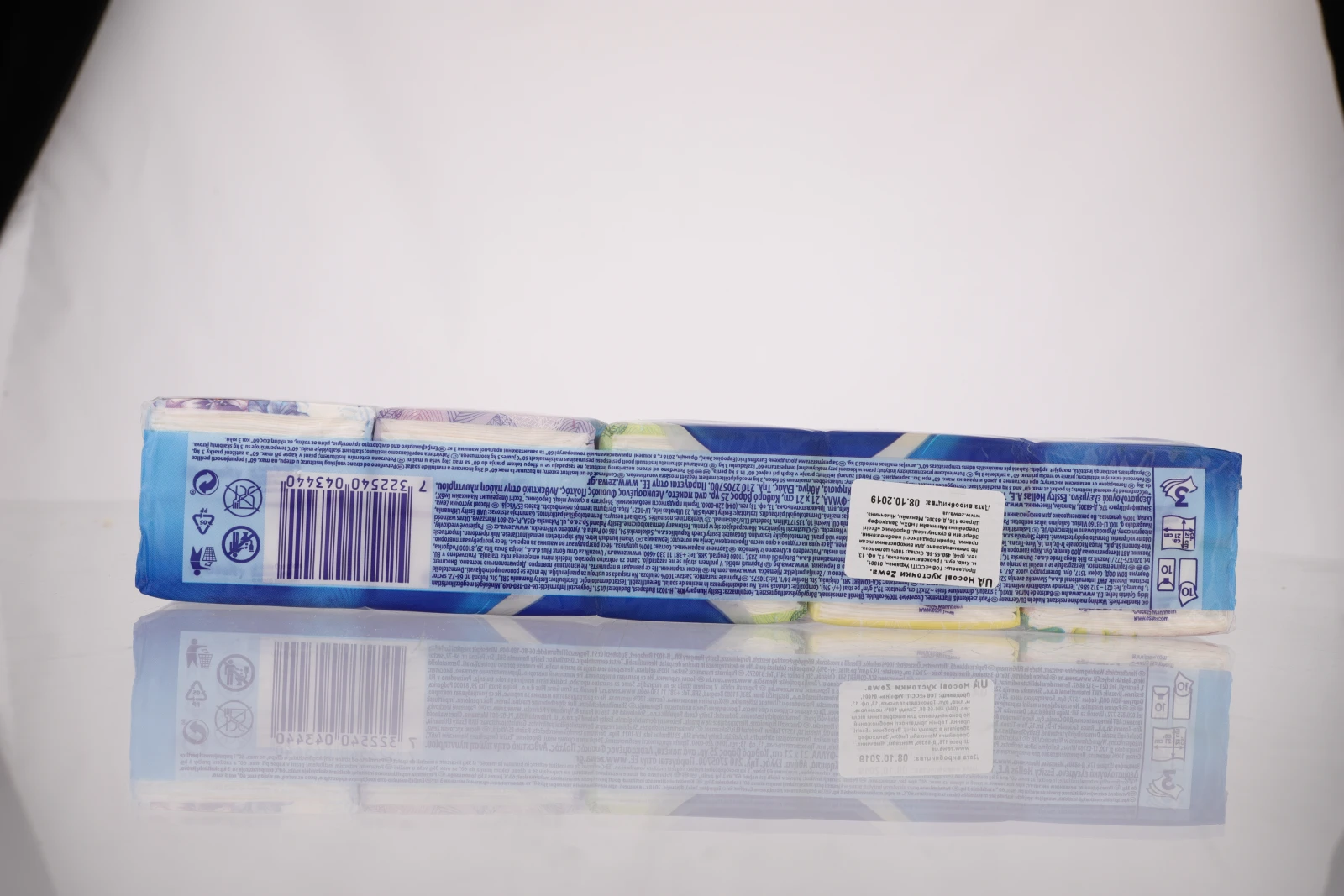 Хусточки Zewa Deluxe носові 3-х шарові 21х21см 10шт/уп Фото №:3