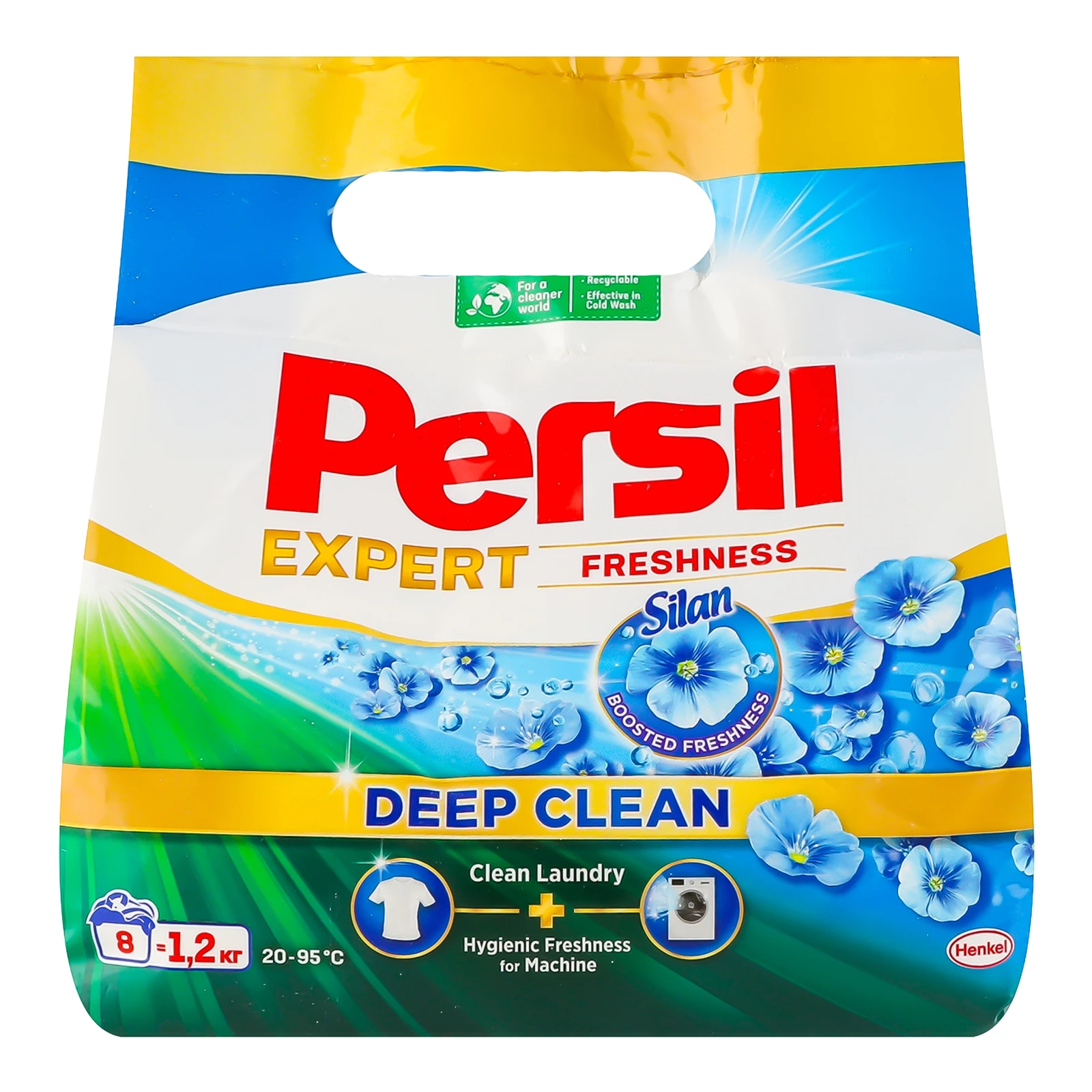 Пральний порошок Persil Gold 1,2кг свіжість Silan 9 циклів прання автомат