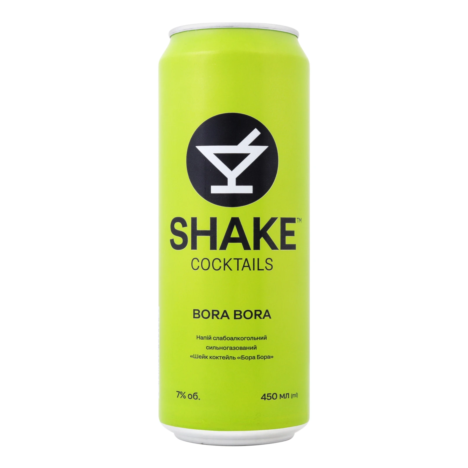 Напій слабоалкогольний Shake Cocktails Bora Bora 7% 0.5л Фото №:1