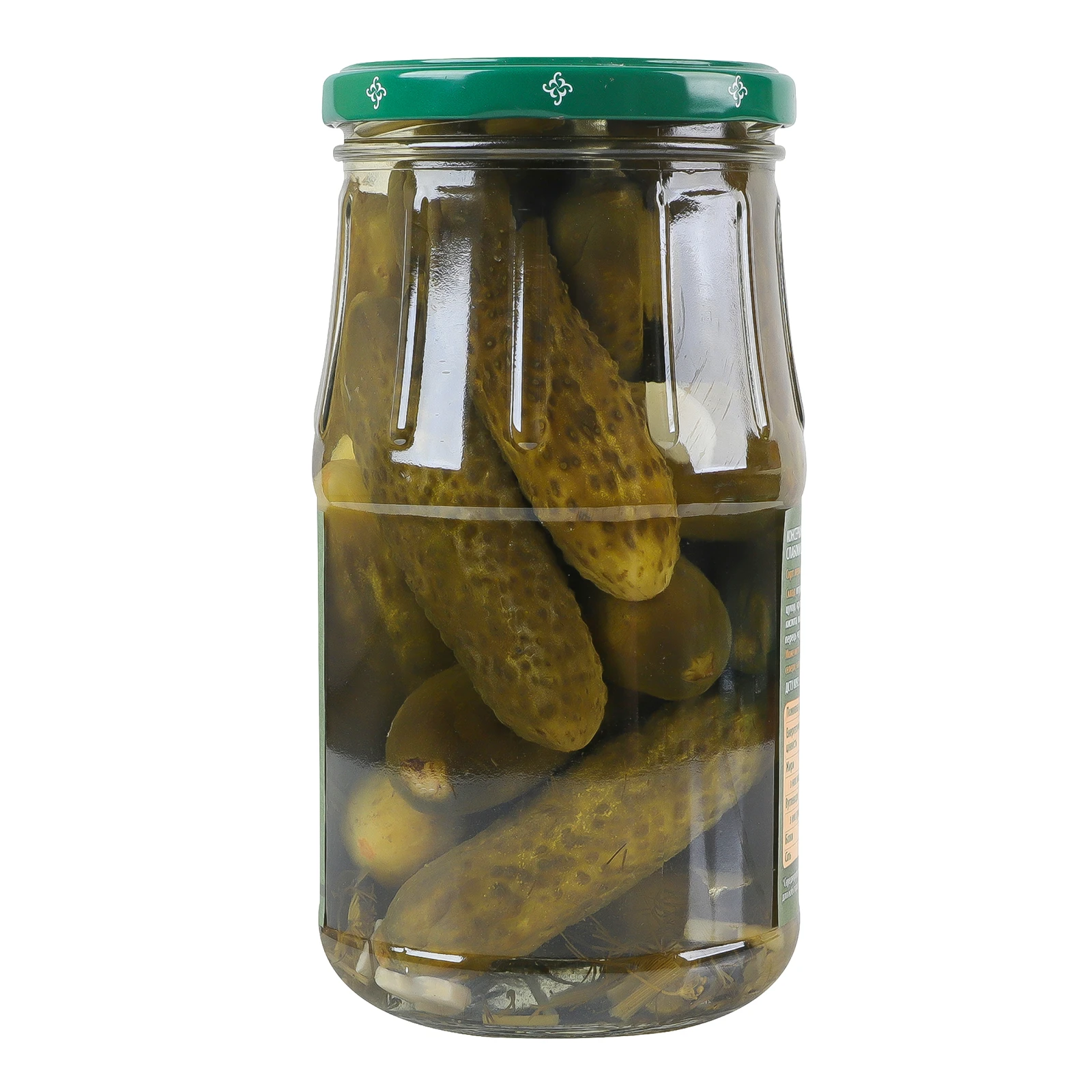 Огірки Верес мариновані слабокислі стерилізовані 770г Фото №:2