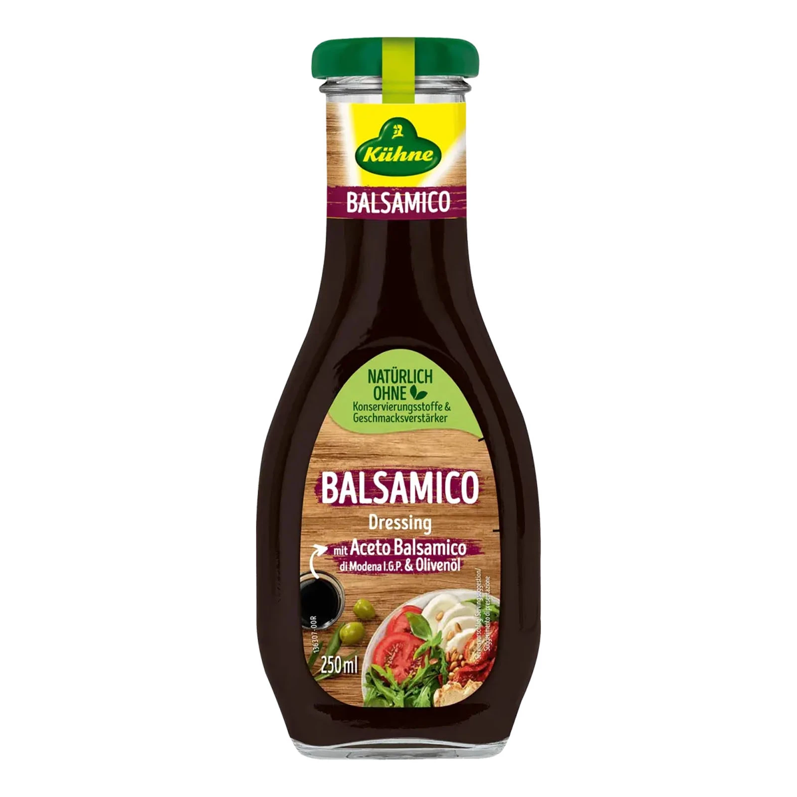 Соус Kuhne Salatfix 250г салатний Бальзаміко ск/б Фото №:1