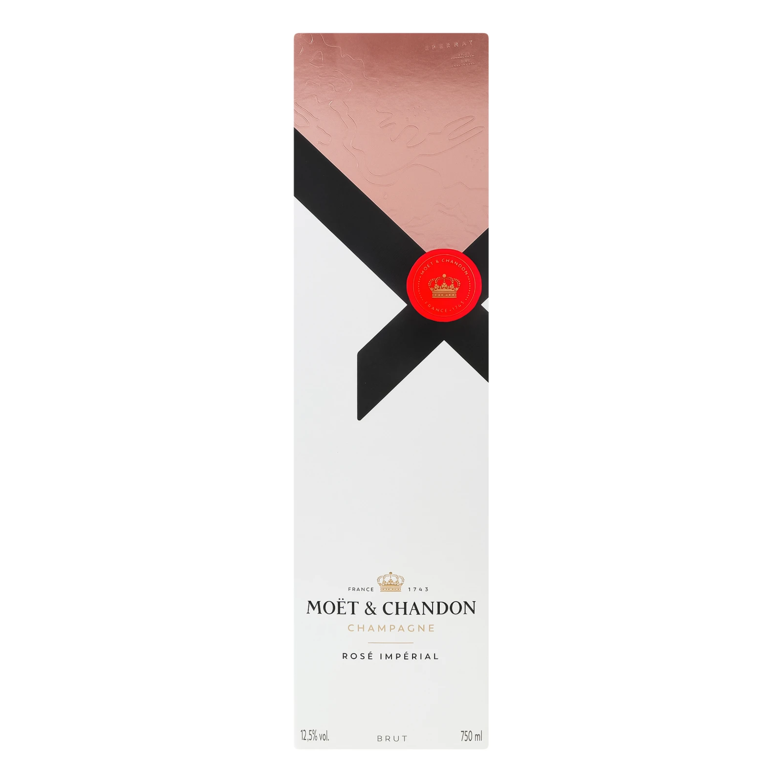 Шампанське Moet&Chandon Rose Imperial Brut рожеве 12.5% 0.75л Фото №:2