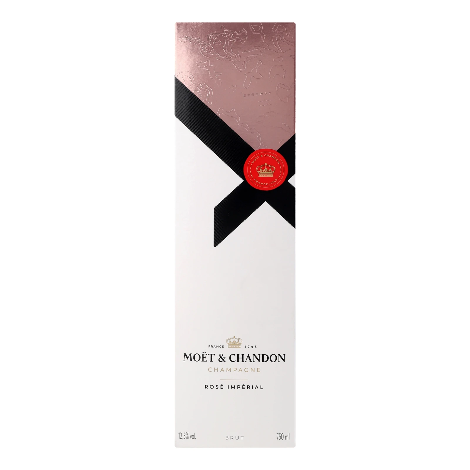 Шампанське Moet&Chandon Rose Imperial Brut рожеве 12.5% 0.75л Фото навігації №:1