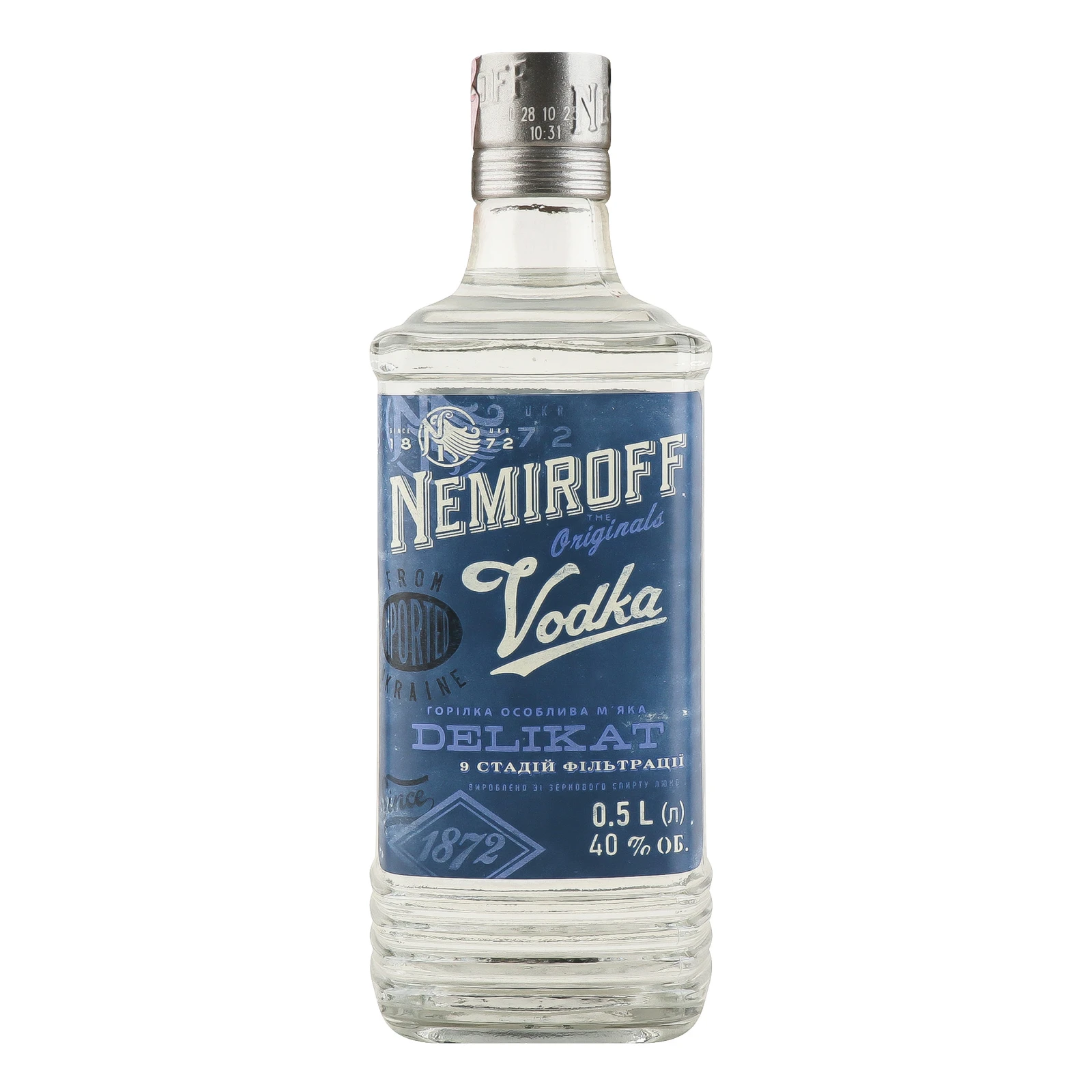 Горілка Nemiroff Delikat м'яка особлива 40% 0.5л Фото №:1