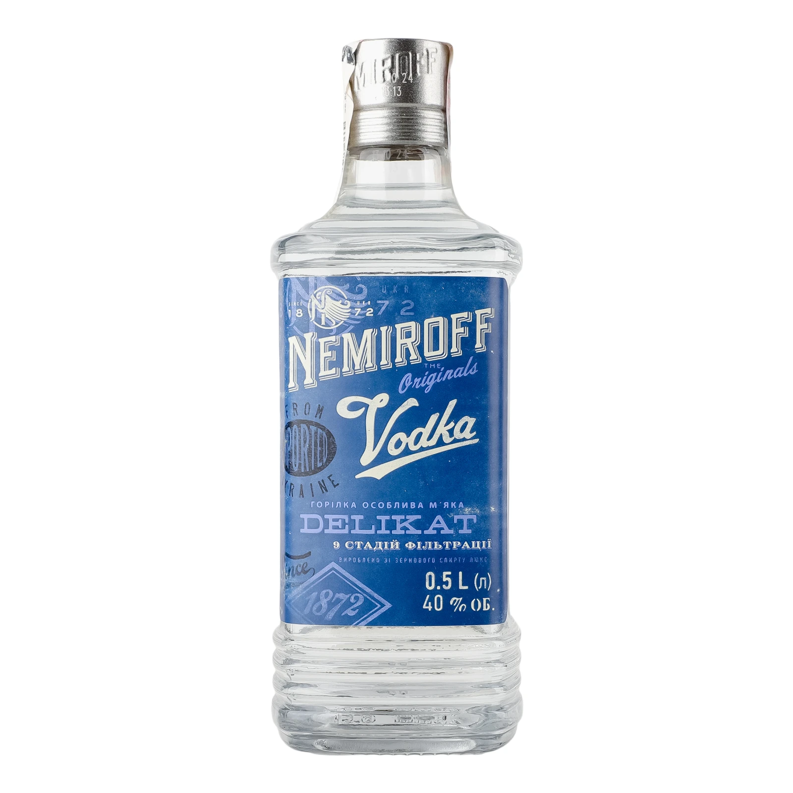Горілка Nemiroff Delikat м'яка особлива 40% 0.5л Фото №:1