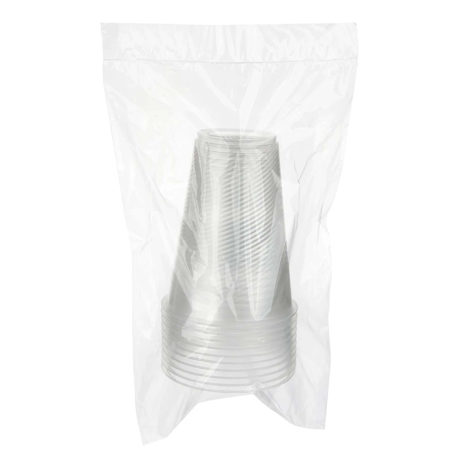 Стакани одноразові 500мл 10шт Фото №:1