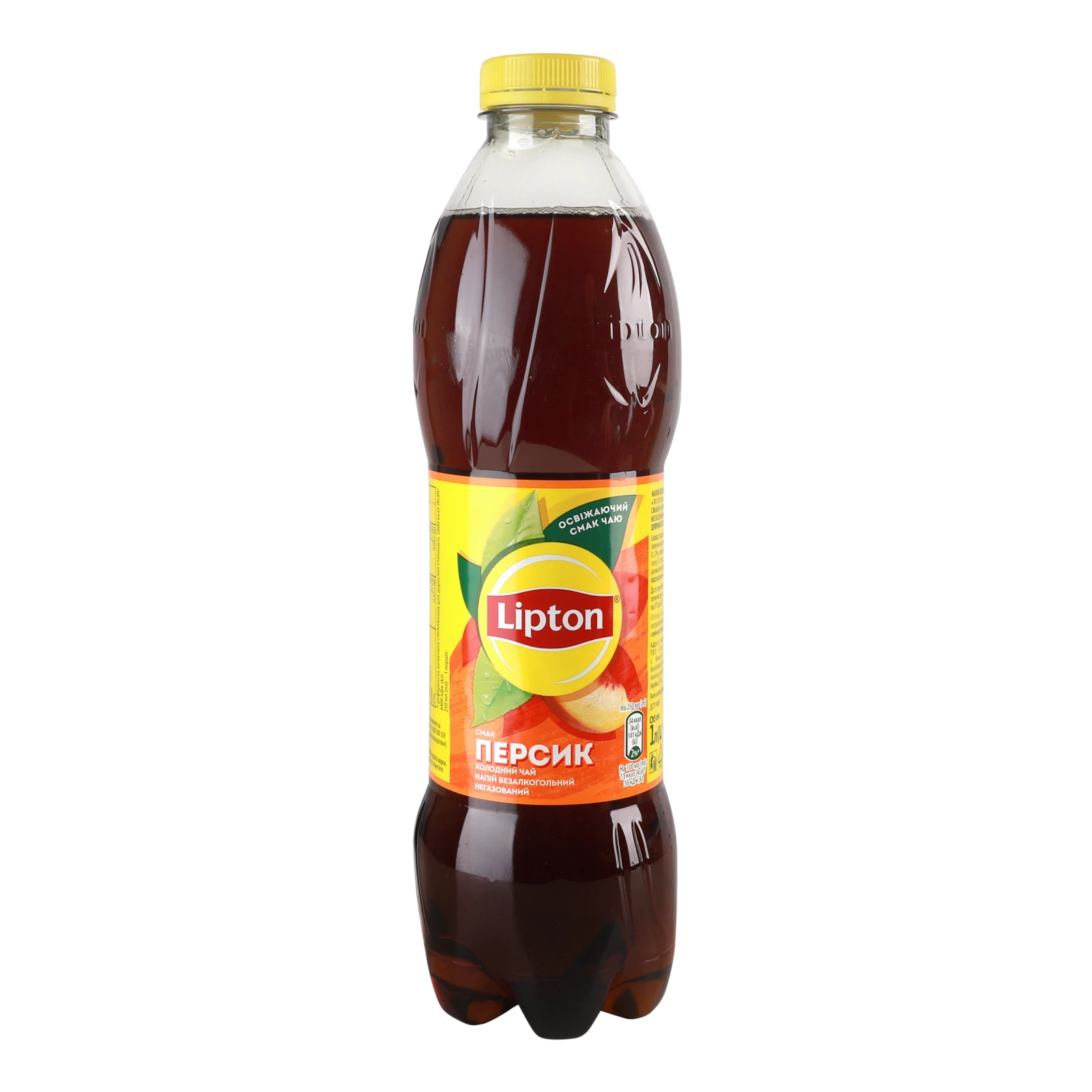 Чай холодний Lipton чорний зі смаком Персик 1л Фото №:1