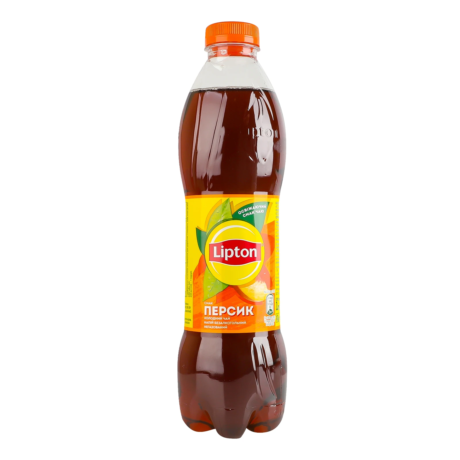 Чай холодний Lipton чорний зі смаком Персик 1л Фото №:1