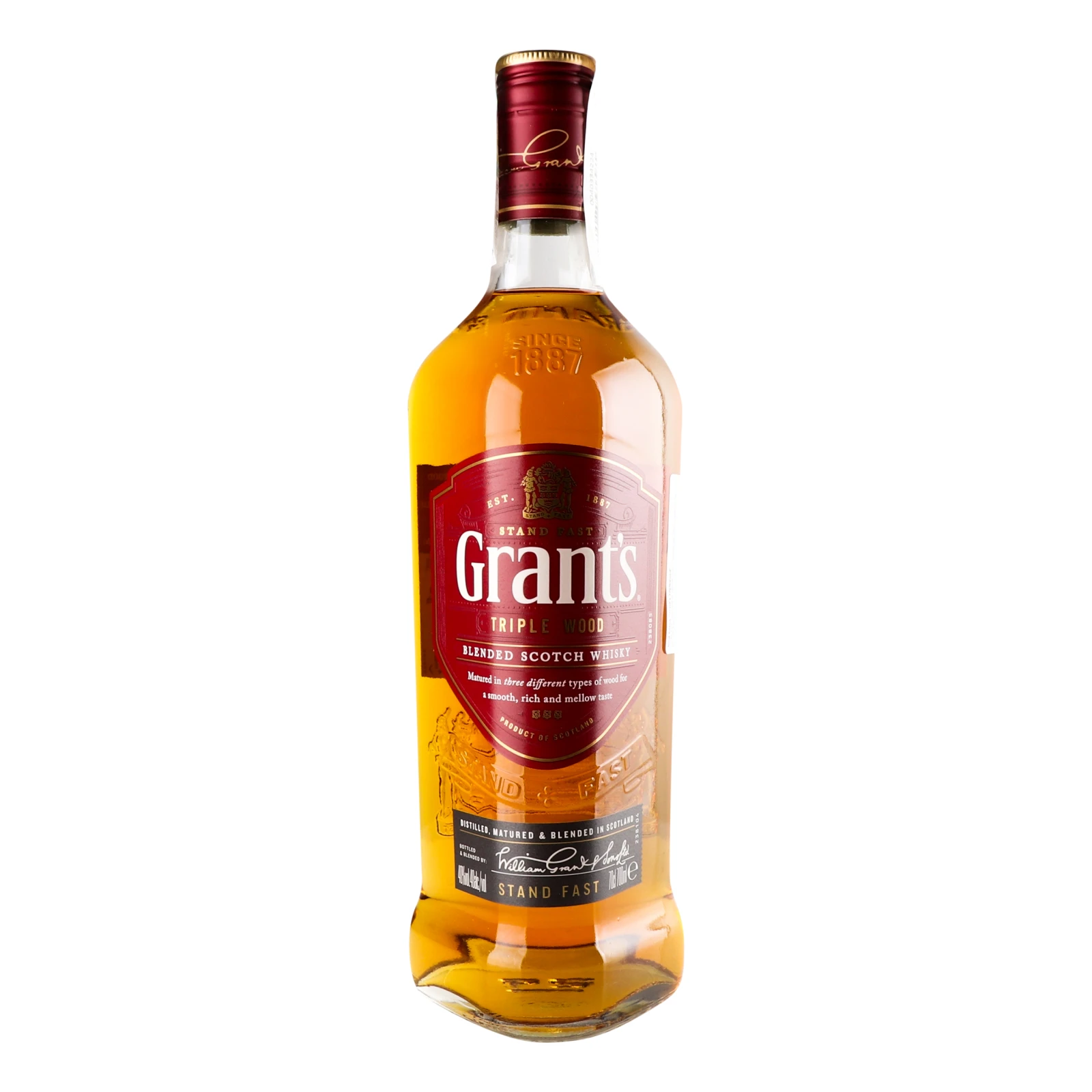 Віскі Grant's Triplewood 40% 0.7л Фото №:1