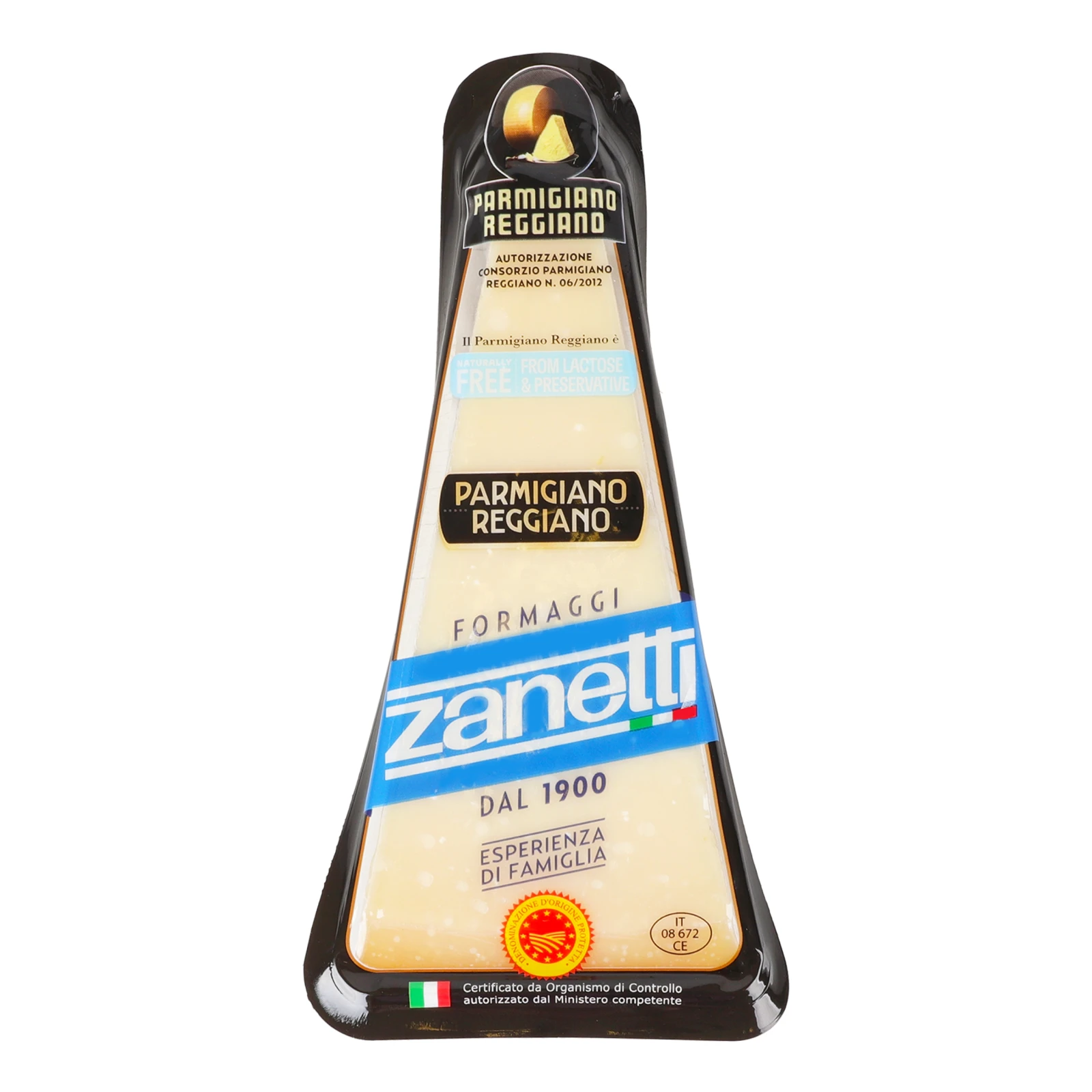 Сир Zanetti Parmigiano Reggiano 32% 0.2кг Фото №:1