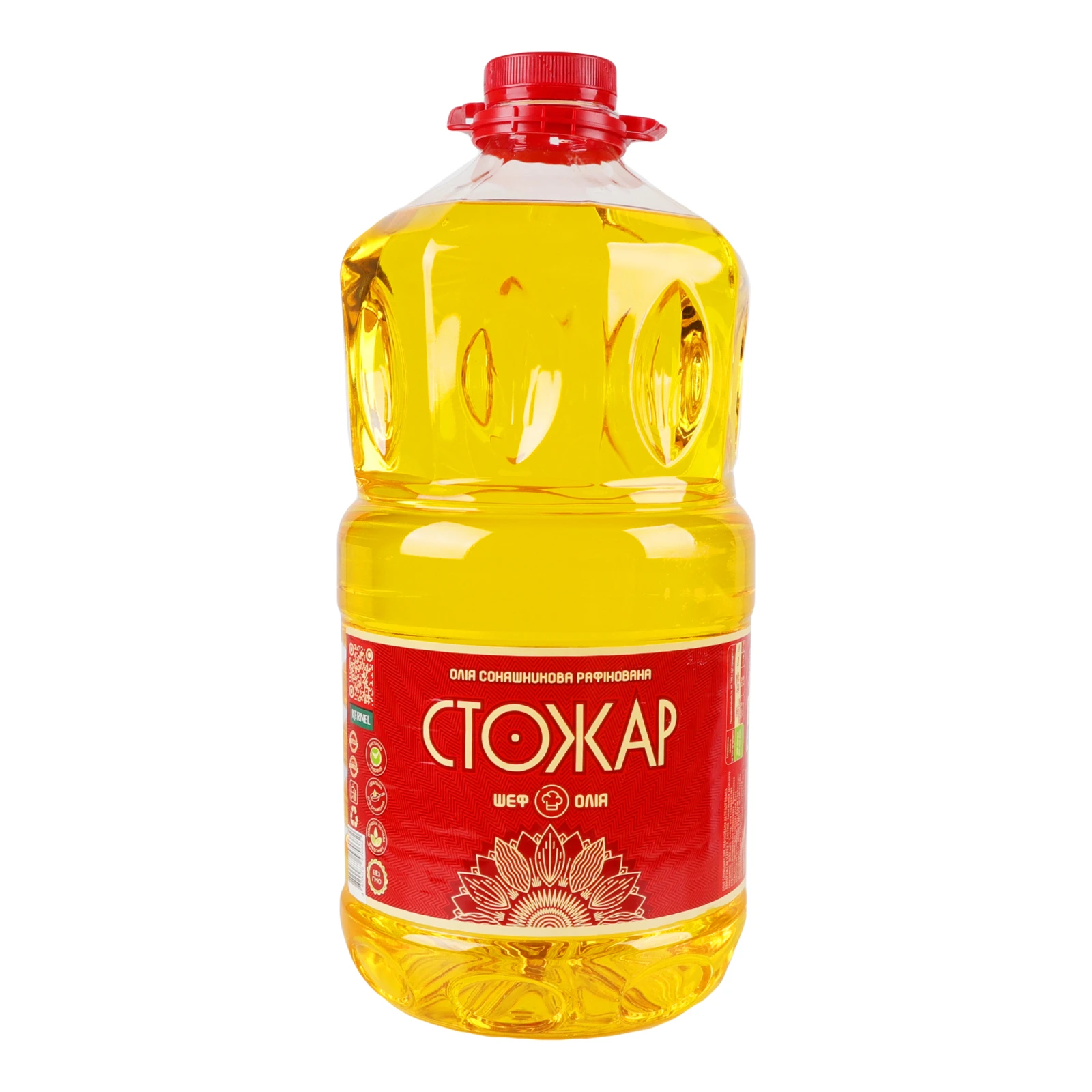 Олія Стожар соняшникова Шеф рафінована 5л Фото №:1