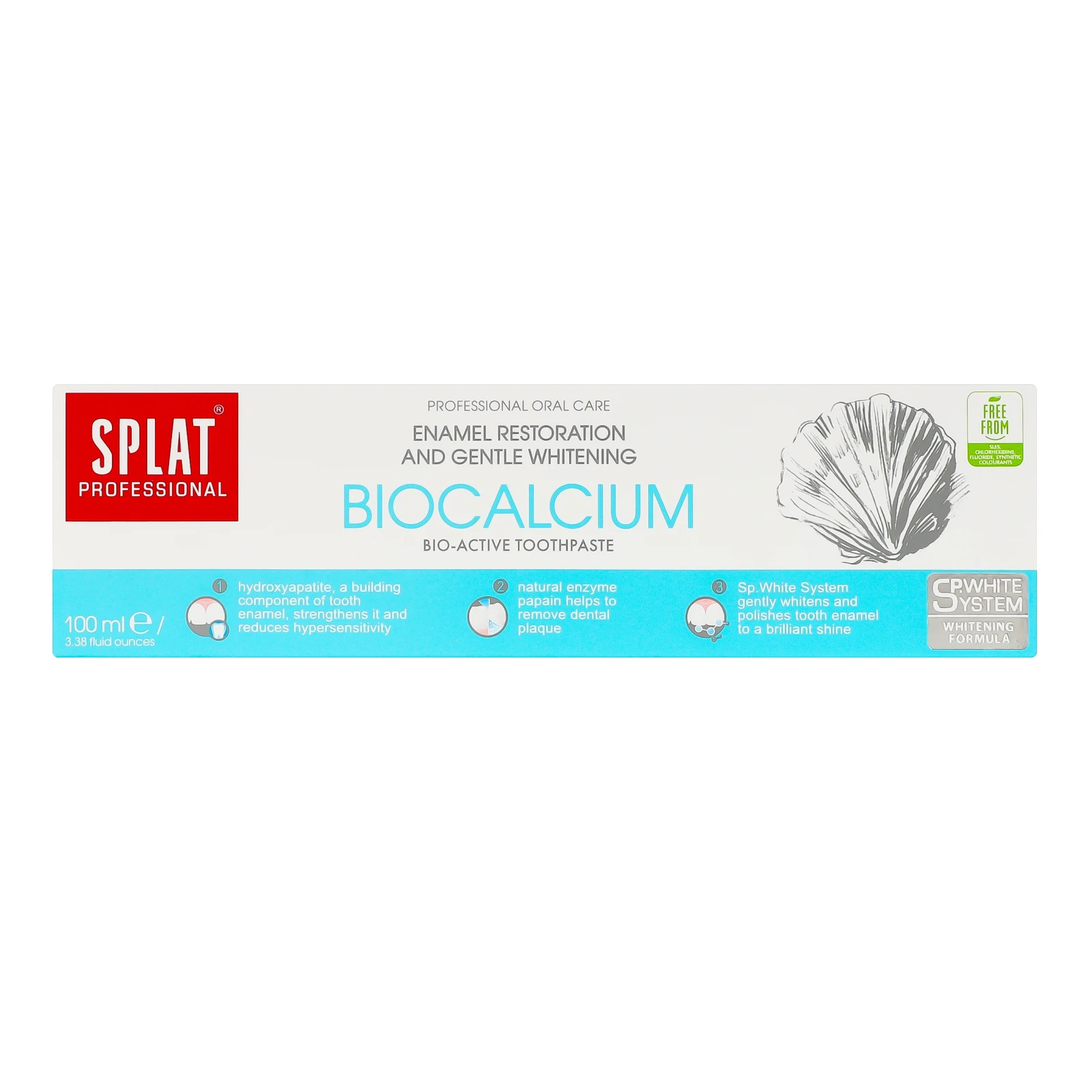 Паста зубна Splat Professional Biocalcium 100мл Фото №:1