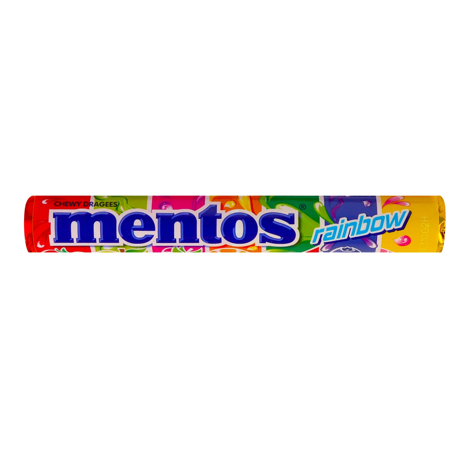 Драже жувальні Mentos Rainbow зі смаком фруктів 37г
