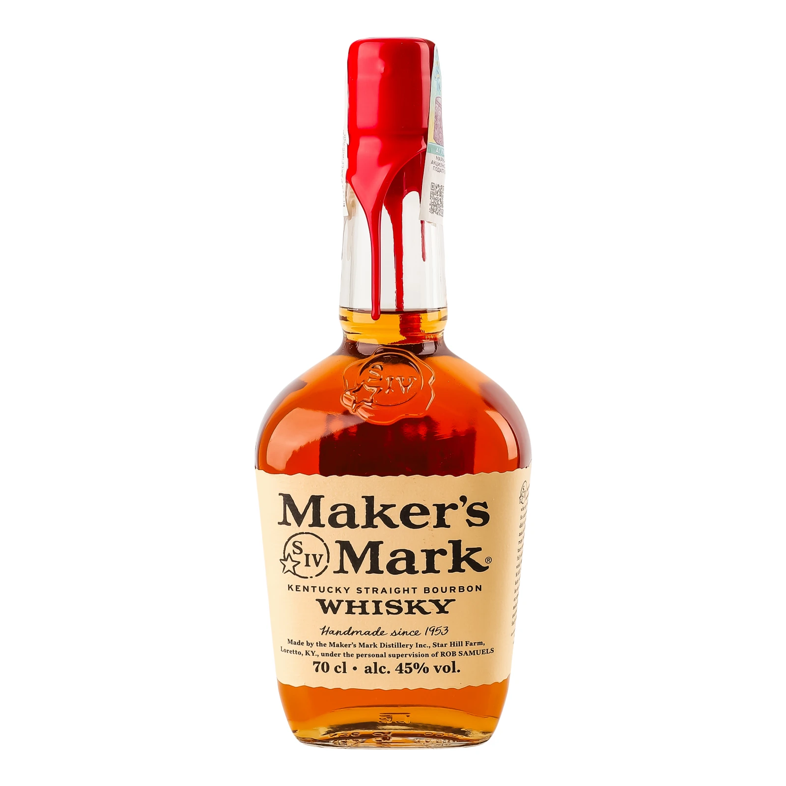 Віскі Maker's Mark Bourbon 45% 0.7л Фото №:1