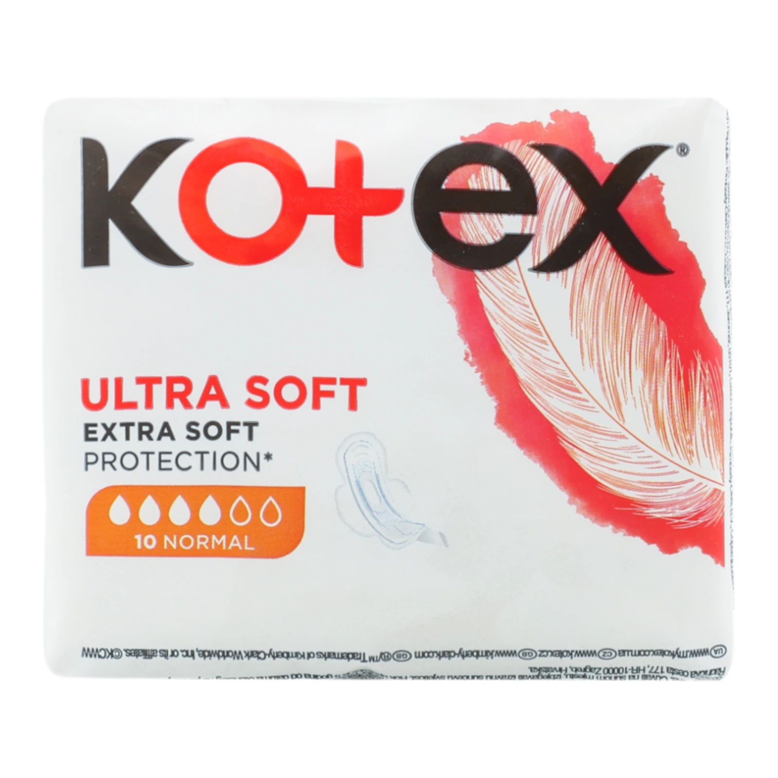 Прокладки Kotex Ultra Soft Нормал 10шт кр Фото №:2