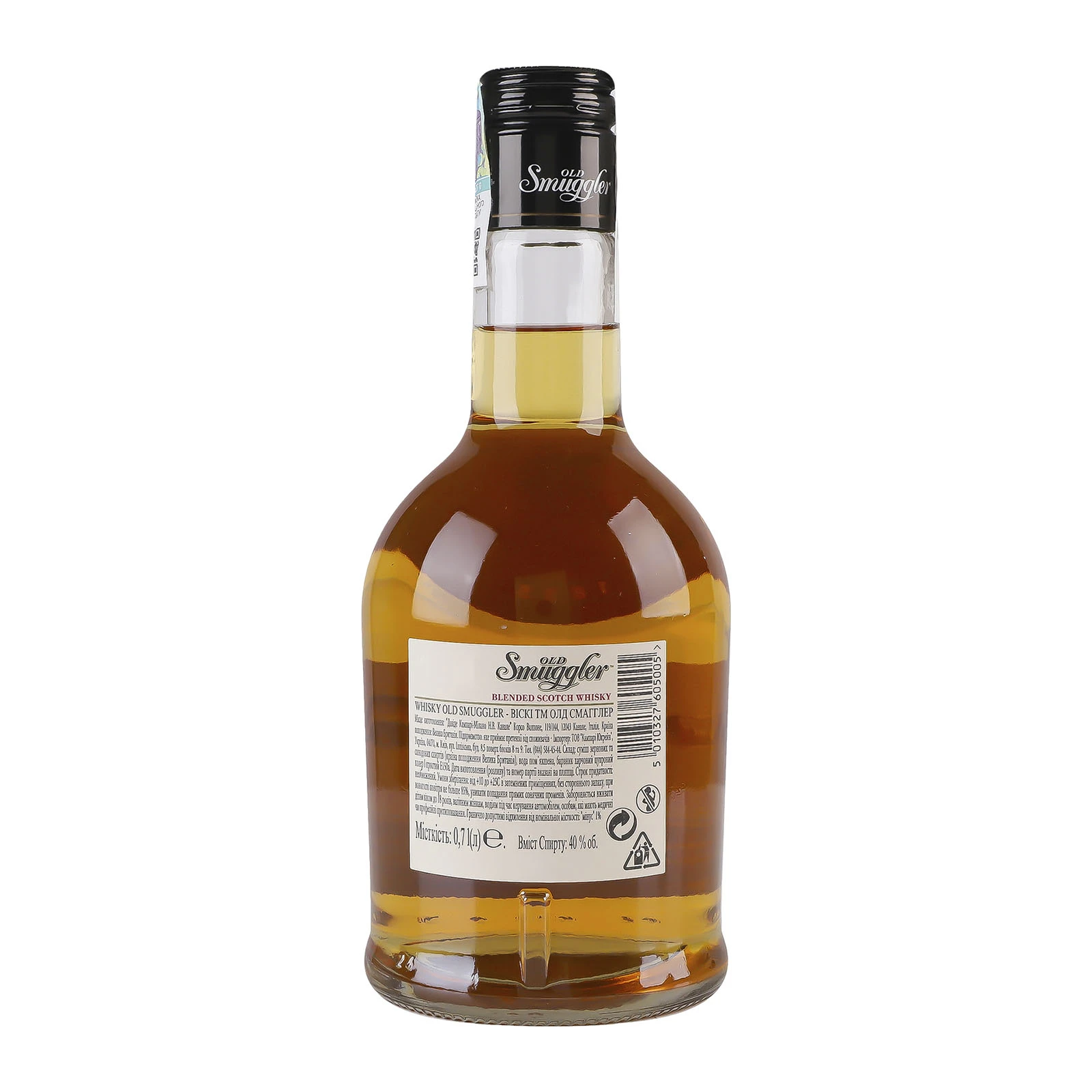 Віскі Old Smuggler 0,7л 40% фото 2