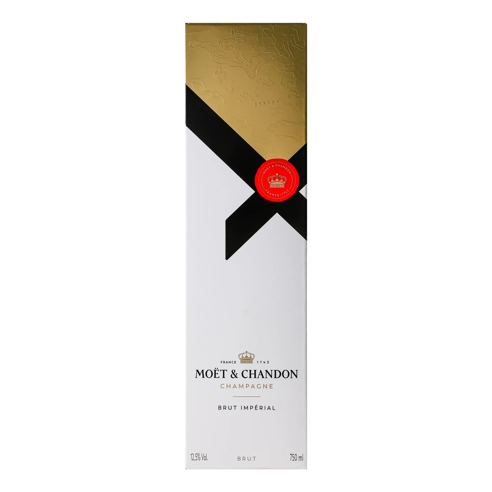 Шампанське Moet&Chandon Brut Imperial біле брют 12.5% 0.75л Фото навігації №:1