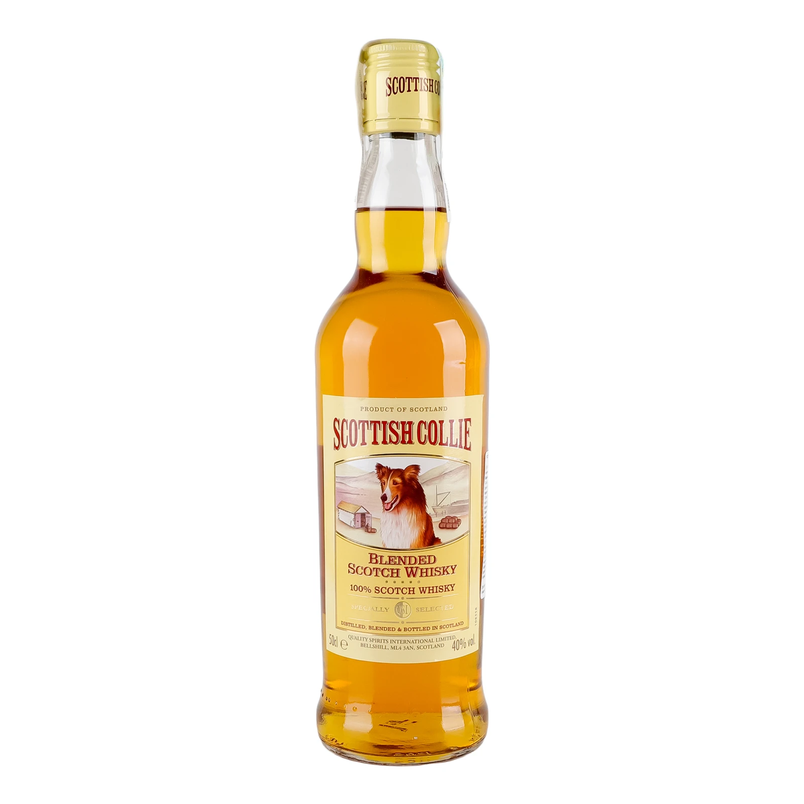 Віскі Scottish Collie 3YO шотландське купажоване 40% 0.5л Фото навігації №:1