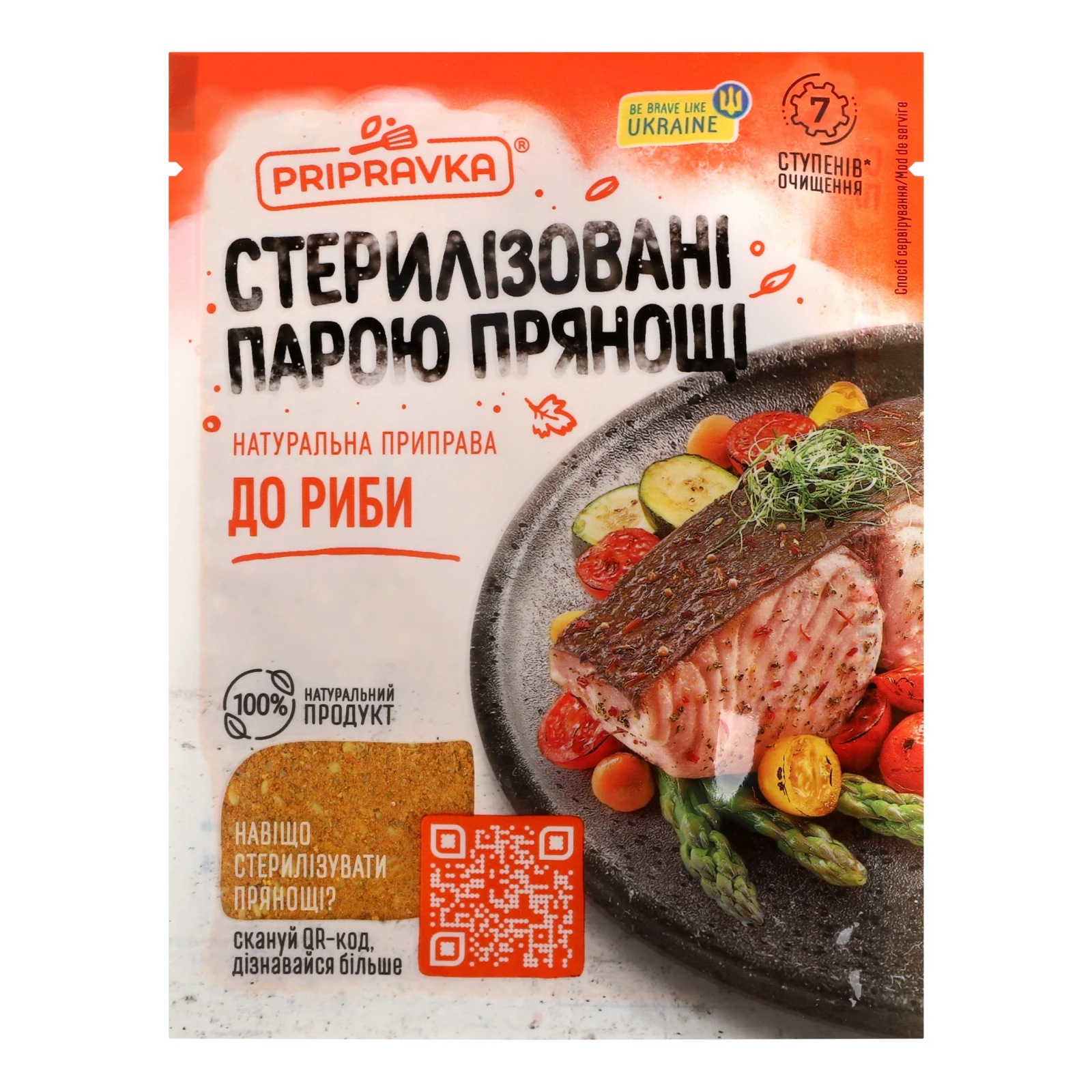 Приправа Pripravka До риби 30г Фото №:1