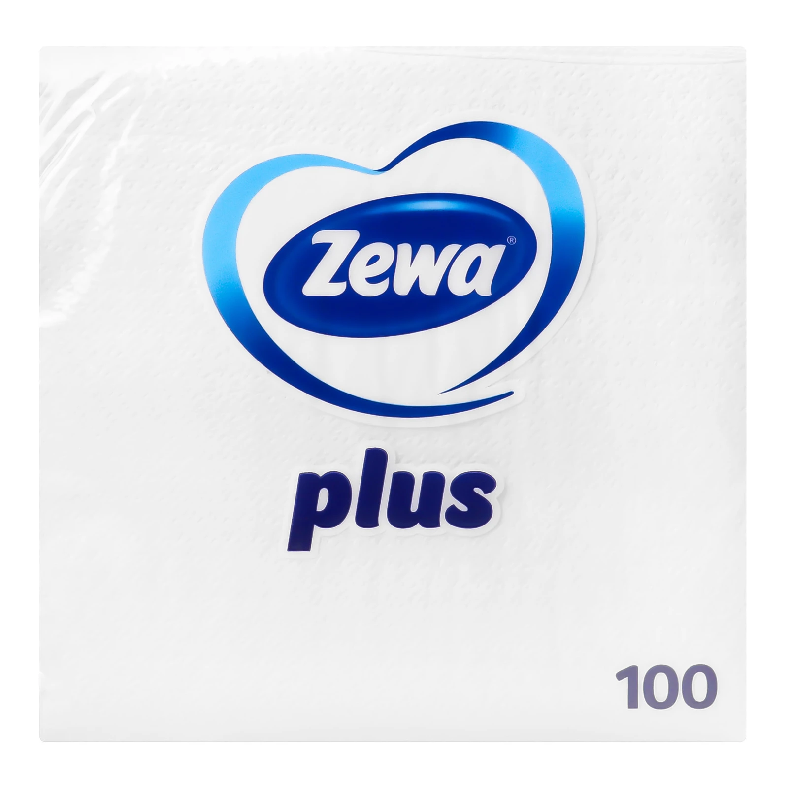 Серветки Zewa Plus 1-шарові 100шт/уп Фото навігації №:1