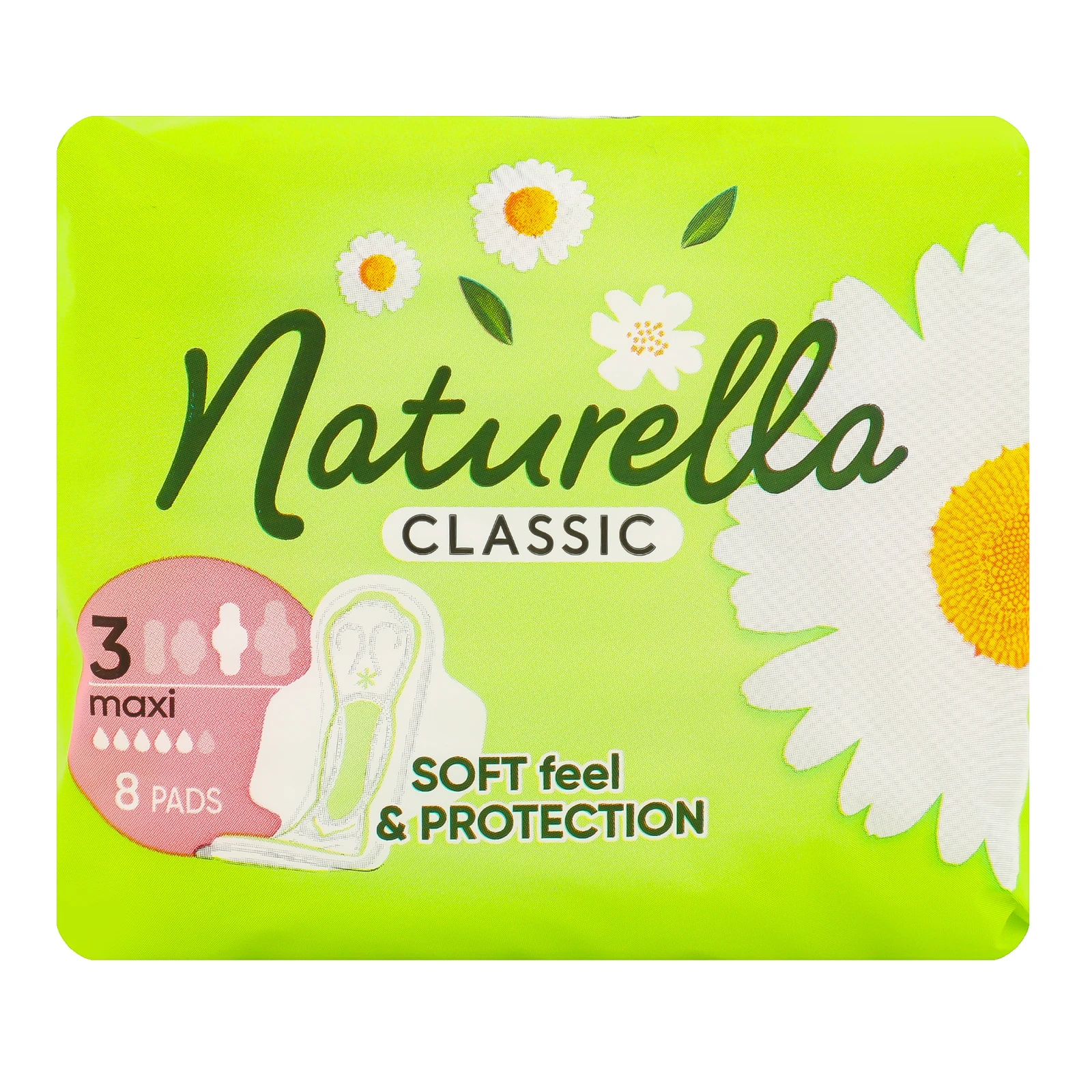 Прокладки гігієнічні Naturella Classic Maxi 8шт/уп Фото №:1