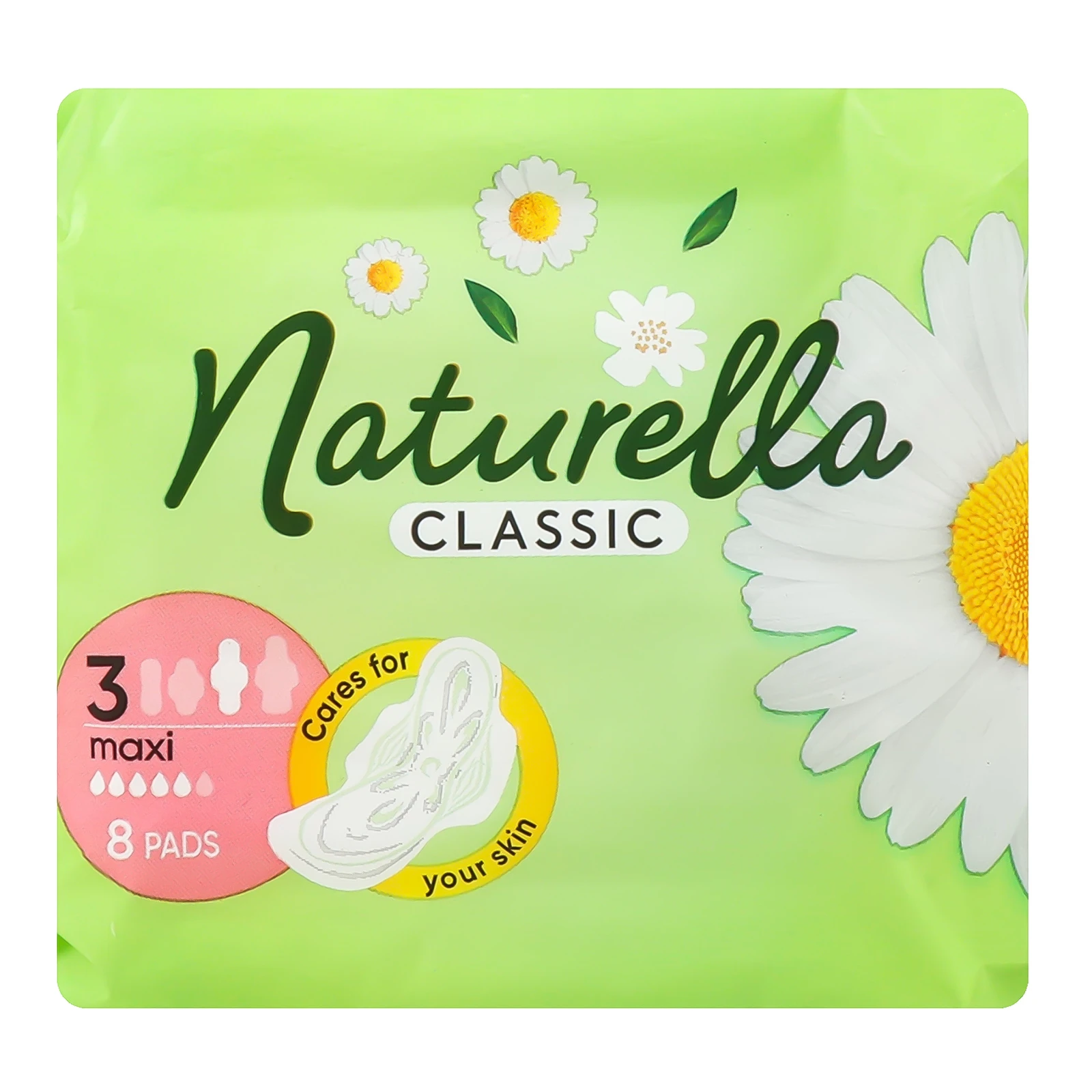Прокладки гігієнічні Naturella Classic Maxi 8шт/уп Фото навігації №:1