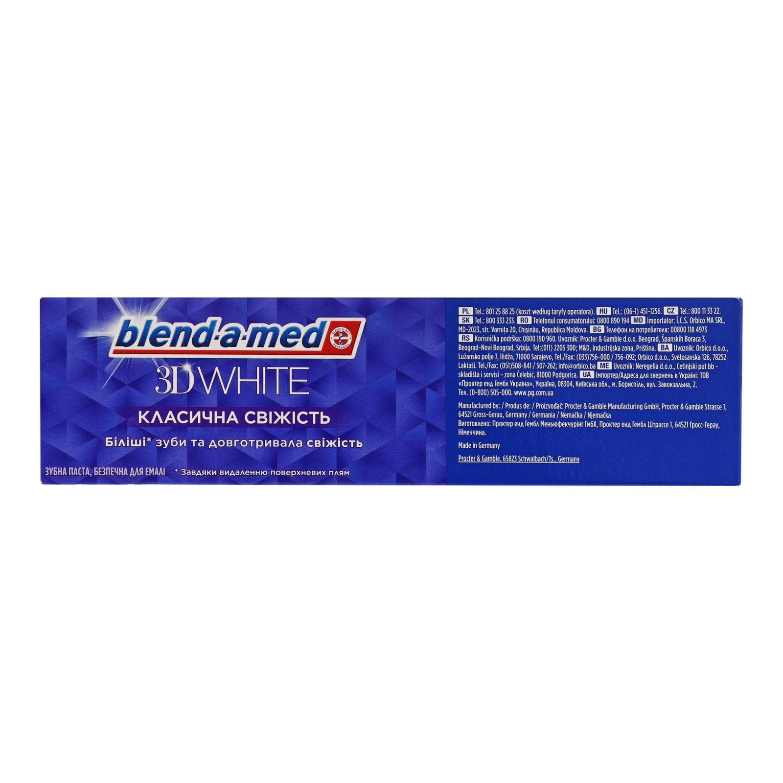 Паста зубна Blend-a-Med 3D White Classic Fresh 100мл Фото №:2