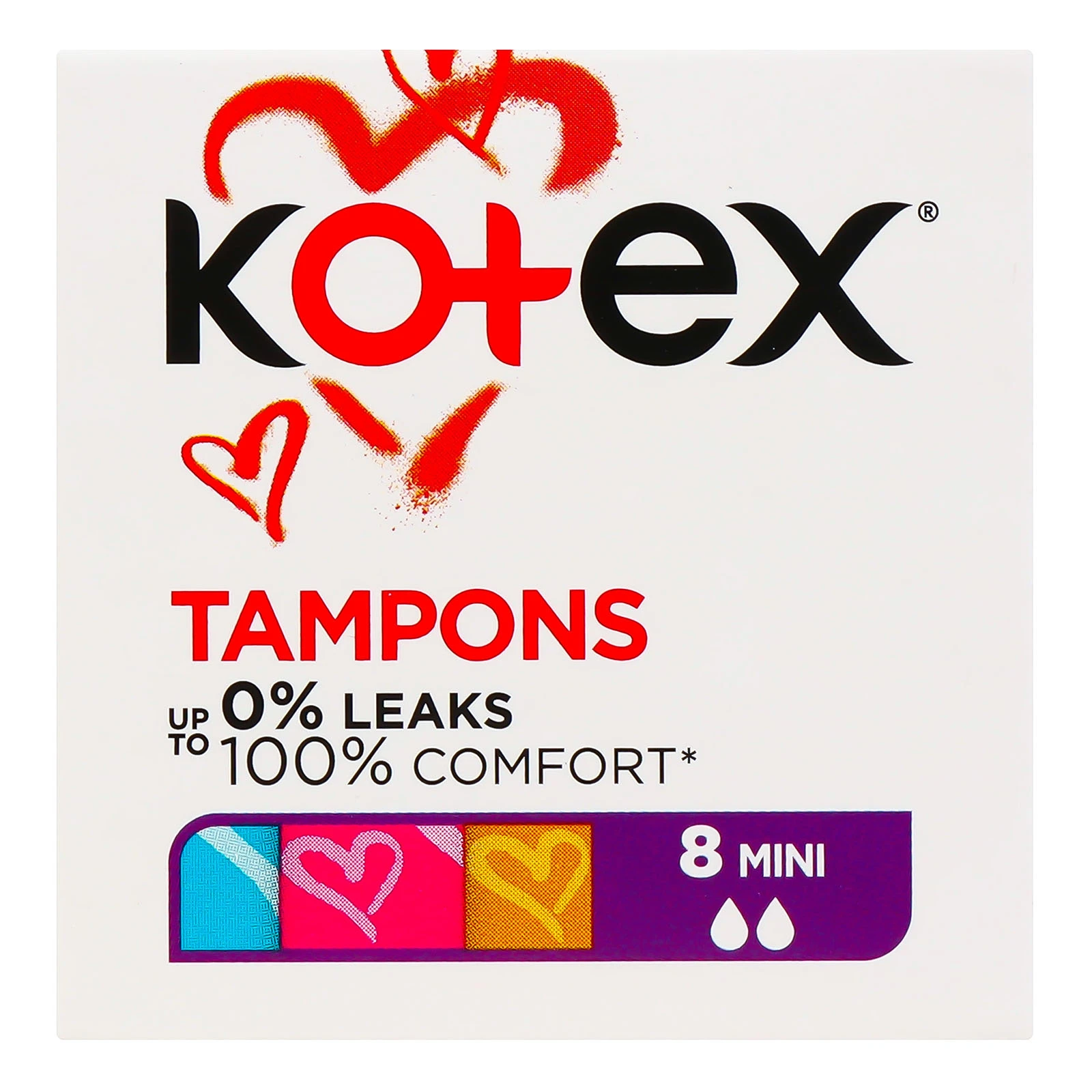 Тампони Kotex Міні 8