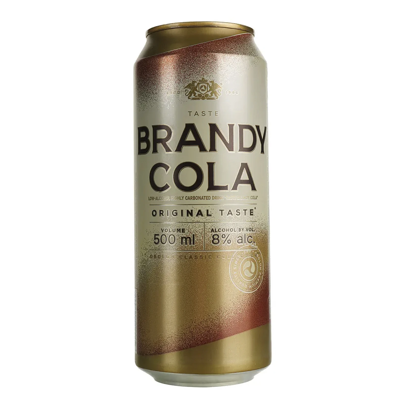 Напій слабоалкогольний Оболонь сильногазований Бренді Кола 8% 0.5л Фото №:1