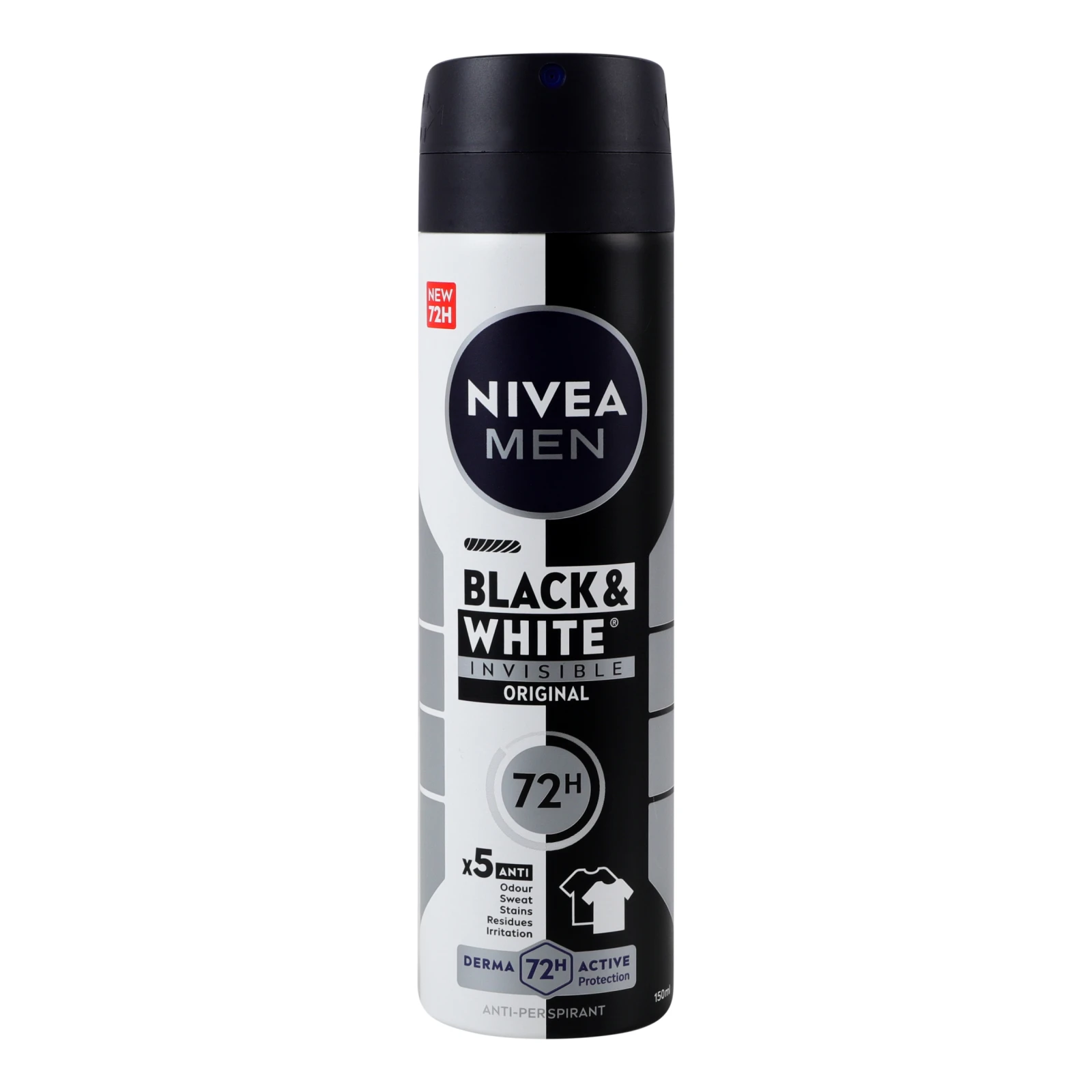 Антиперспірант Nivea Men Black&White Invisible Original Фото №:1
