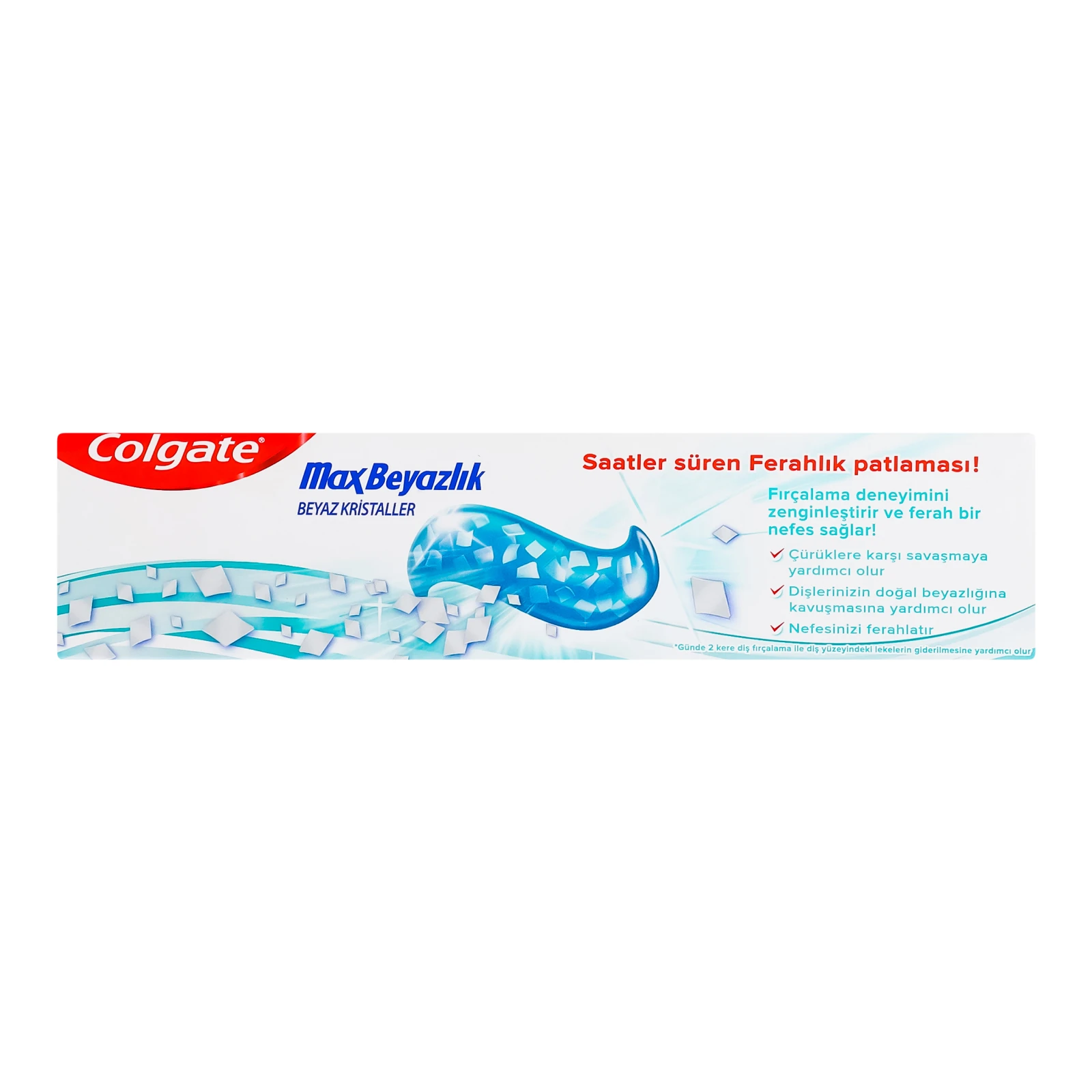 Паста зубна Colgate MaxWhite Crystal mint 50мл Фото №:2