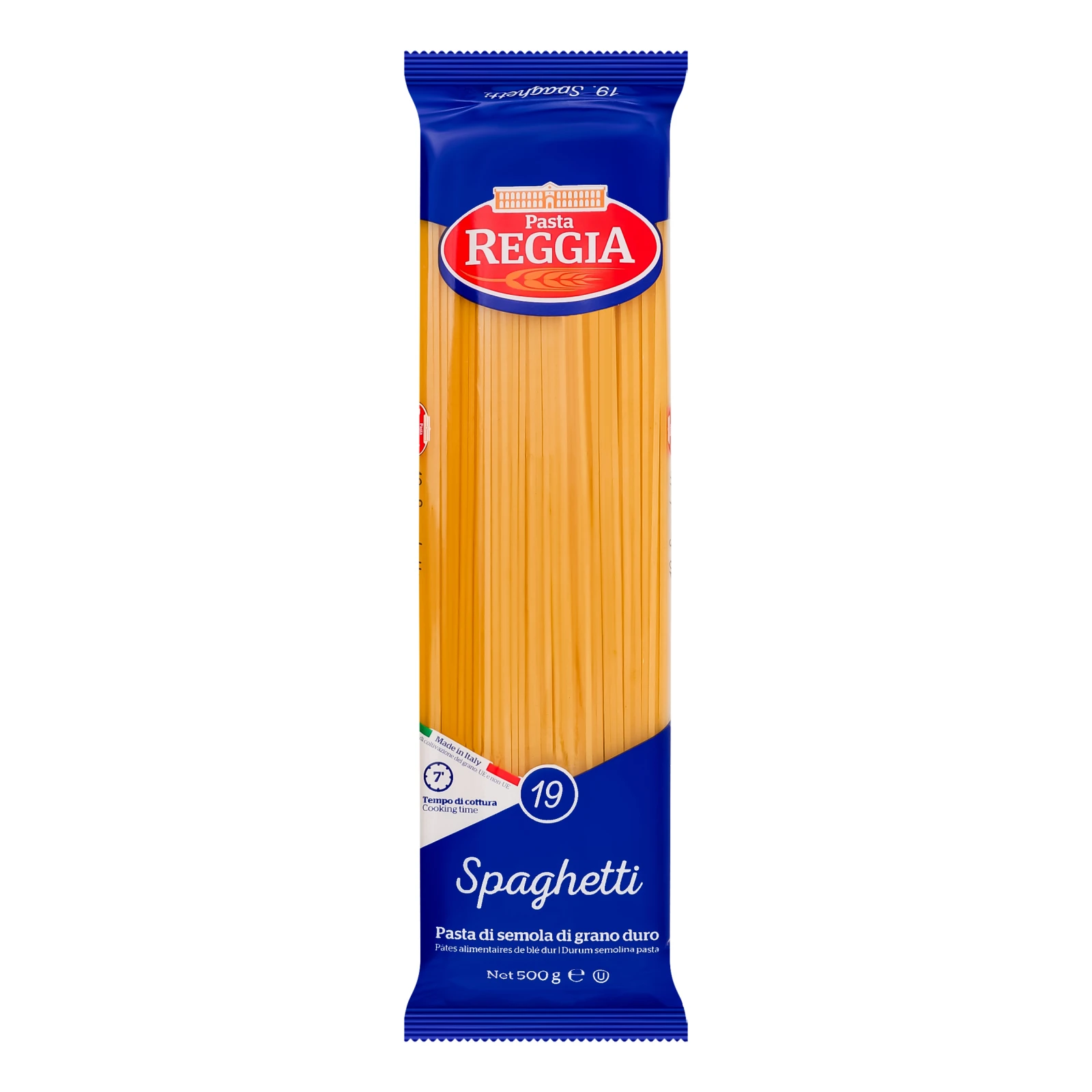 Макаронні вироби Pasta Reggia Спагеті №19 500г
