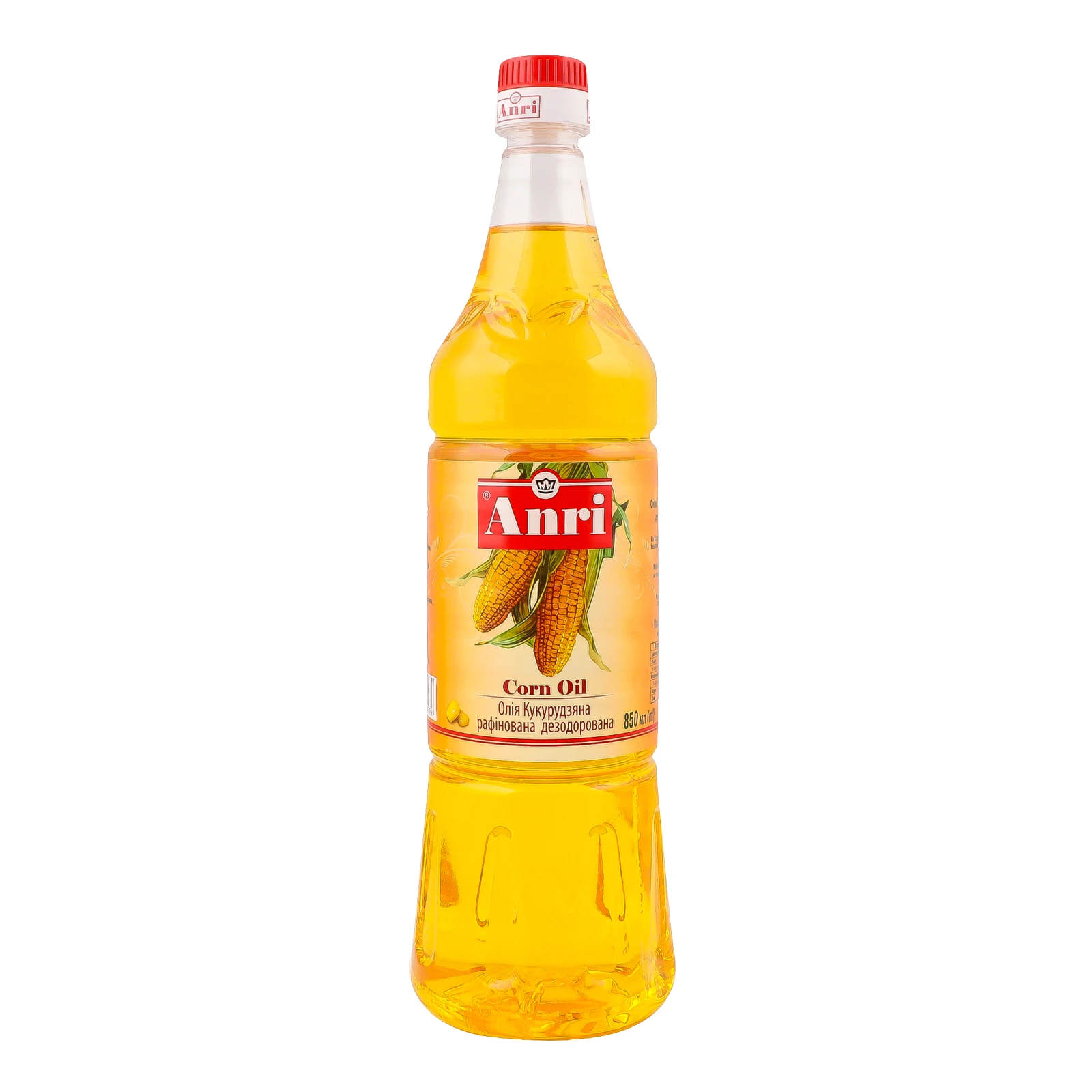 Олія кукурудзяна Anri рафінована дезодорована 850мл Фото №:1