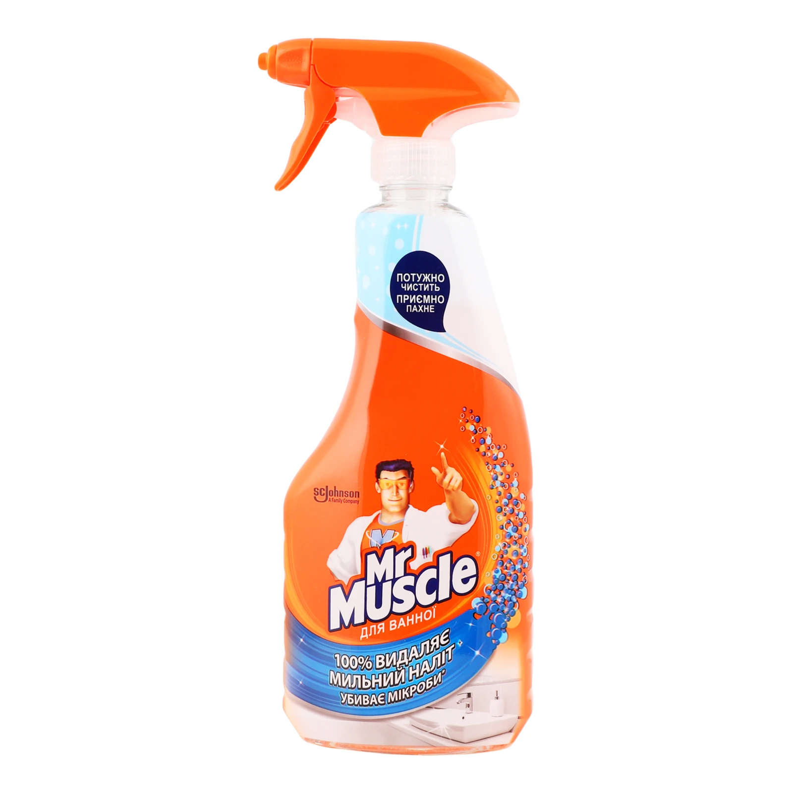 Засіб для чищення Mr.Muscle для прибирання ванної 500мл Фото №:1