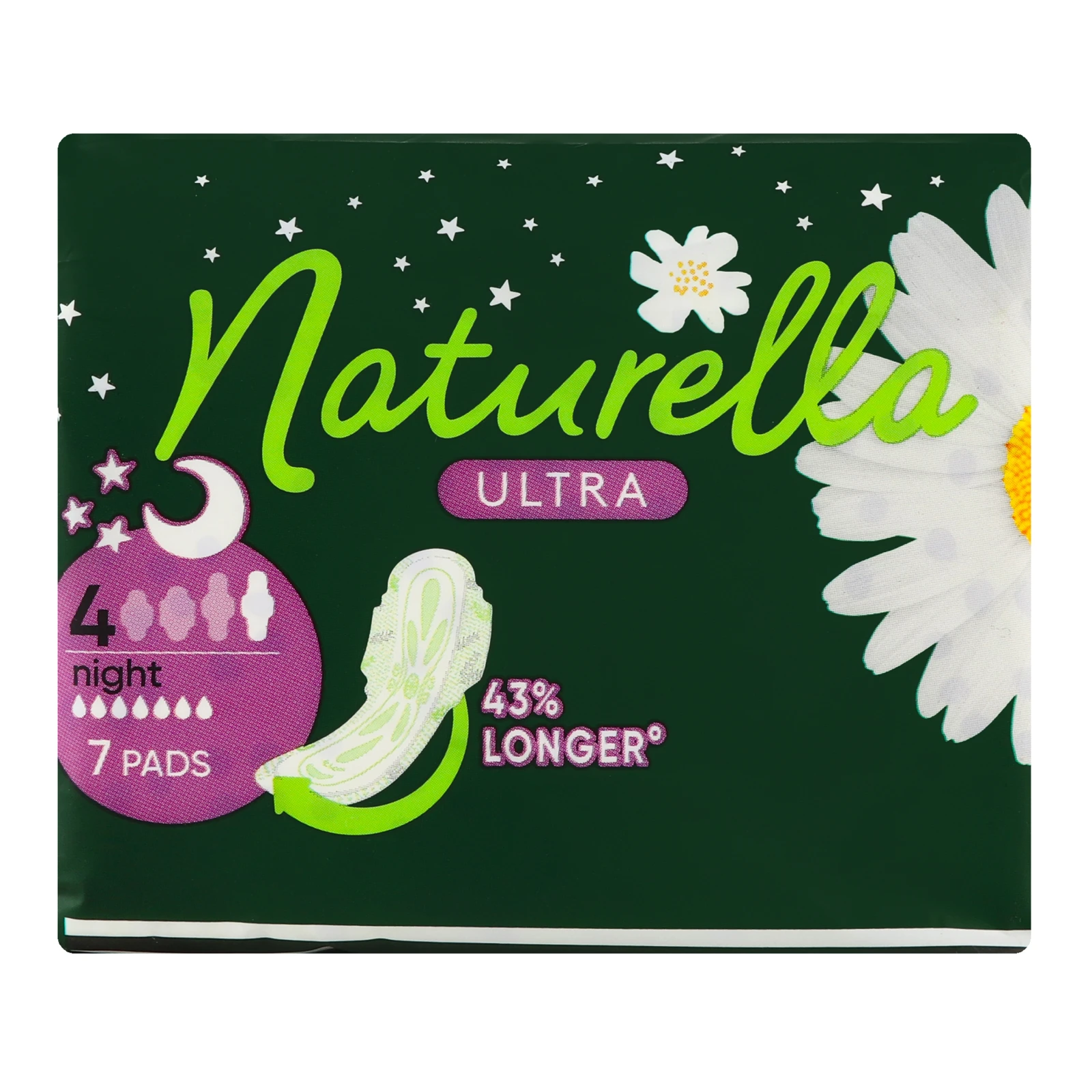 Прокладки гігієнічні Naturella Ultra Night ароматизовані 7шт/уп Фото №:1