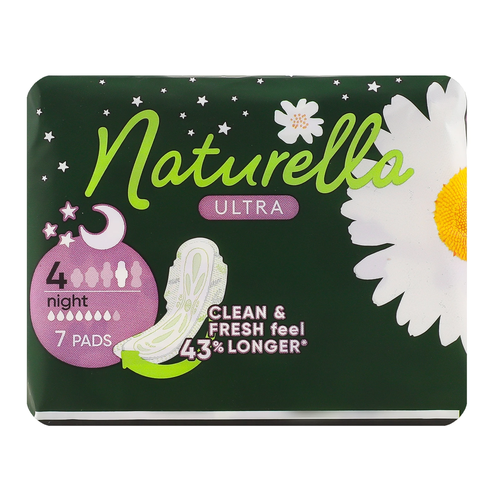 Прокладки гігієнічні Naturella Ultra Night ароматизовані 7шт/уп Фото №:1