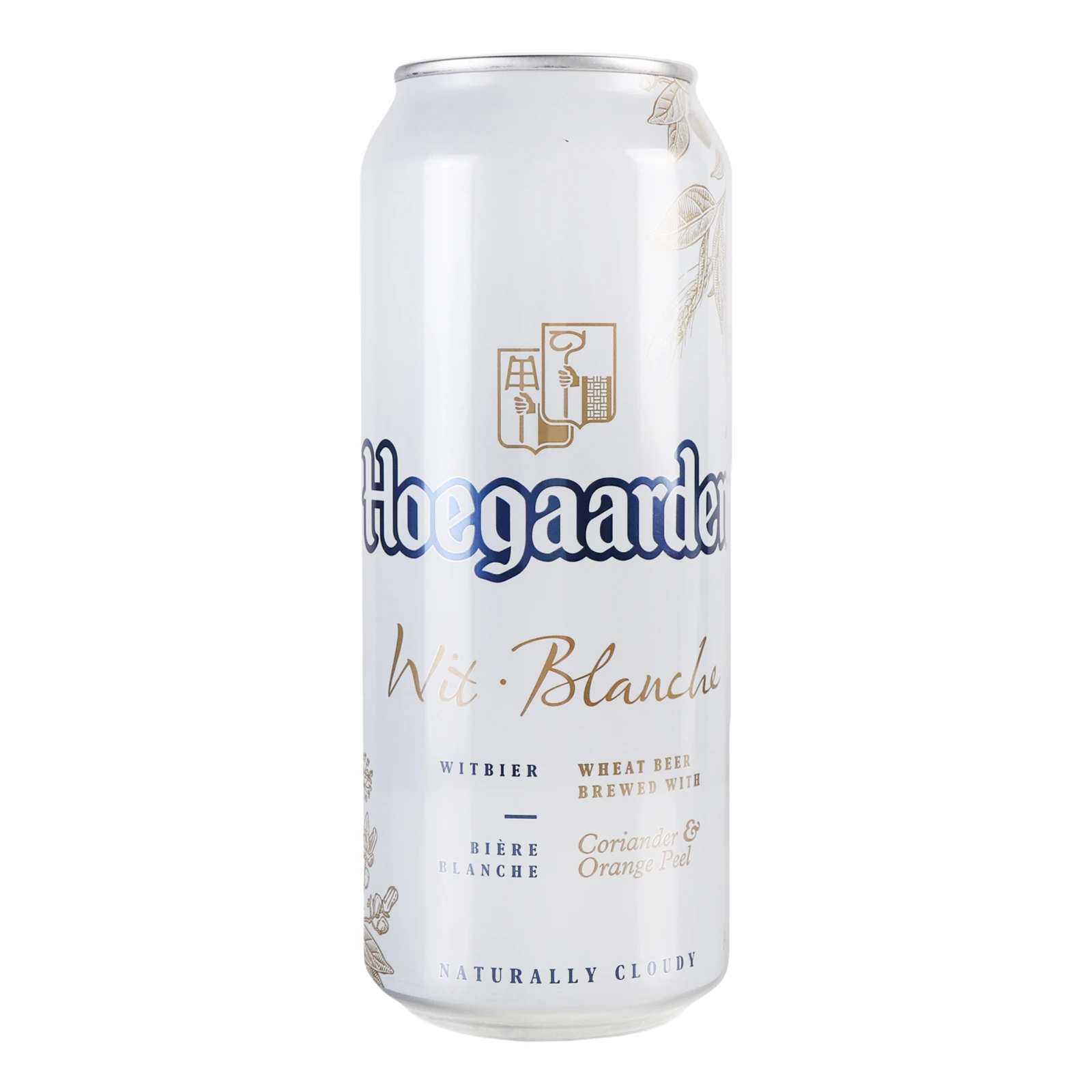 Пиво Hoegaarden Wit Blanche Witbier світле нефільтроване пастеризоване 4.9% 0.5л Фото №:1