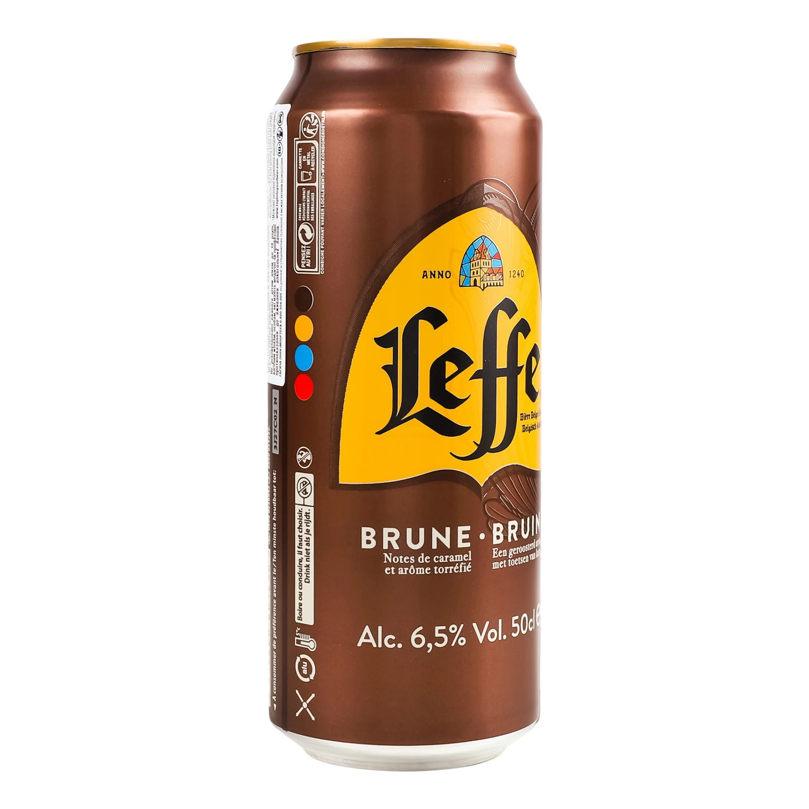 Пиво Leffe Bruin темне пастеризоване 6.5% 0.5л Фото №:2