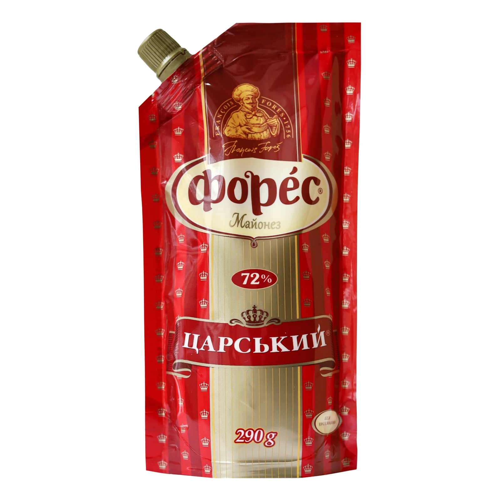Майонез Форес Царський 72% 290г Фото №:1