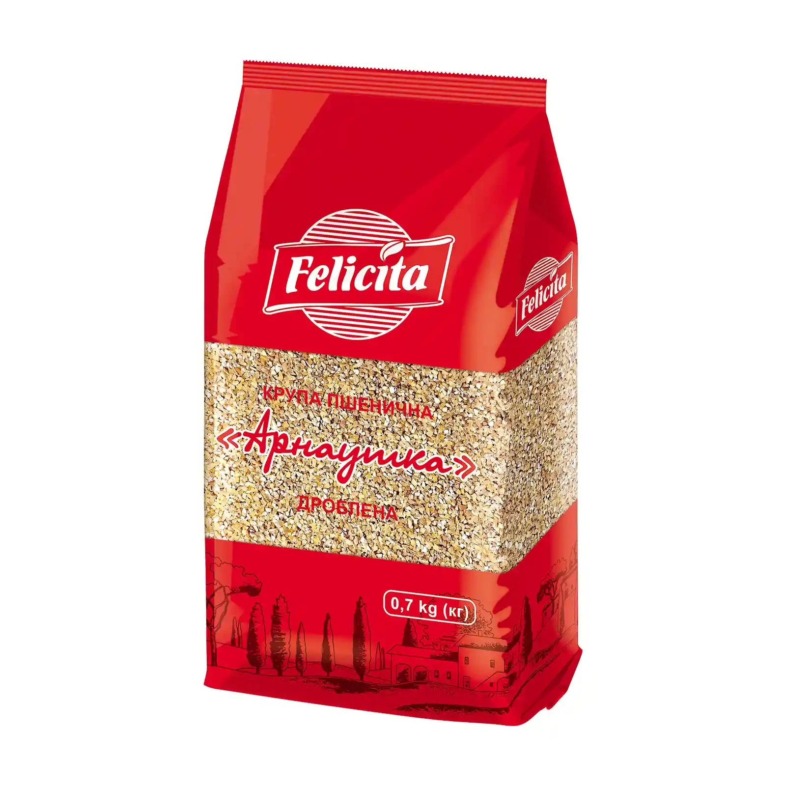 Крупа Felicita пшенична Арнаутка дроблена 700г Фото №:1