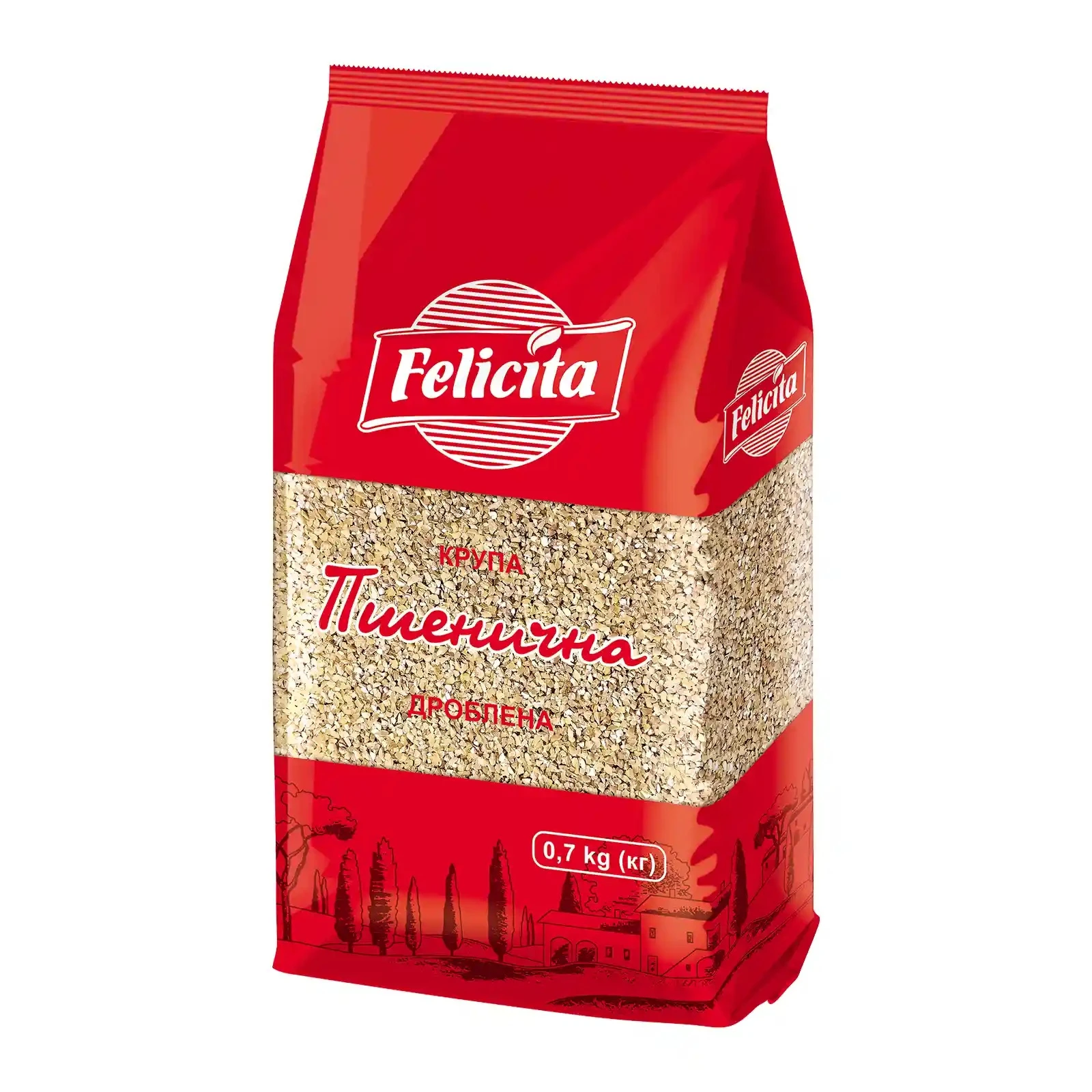 Крупа Felicita пшенична дроблена 700г Фото №:1