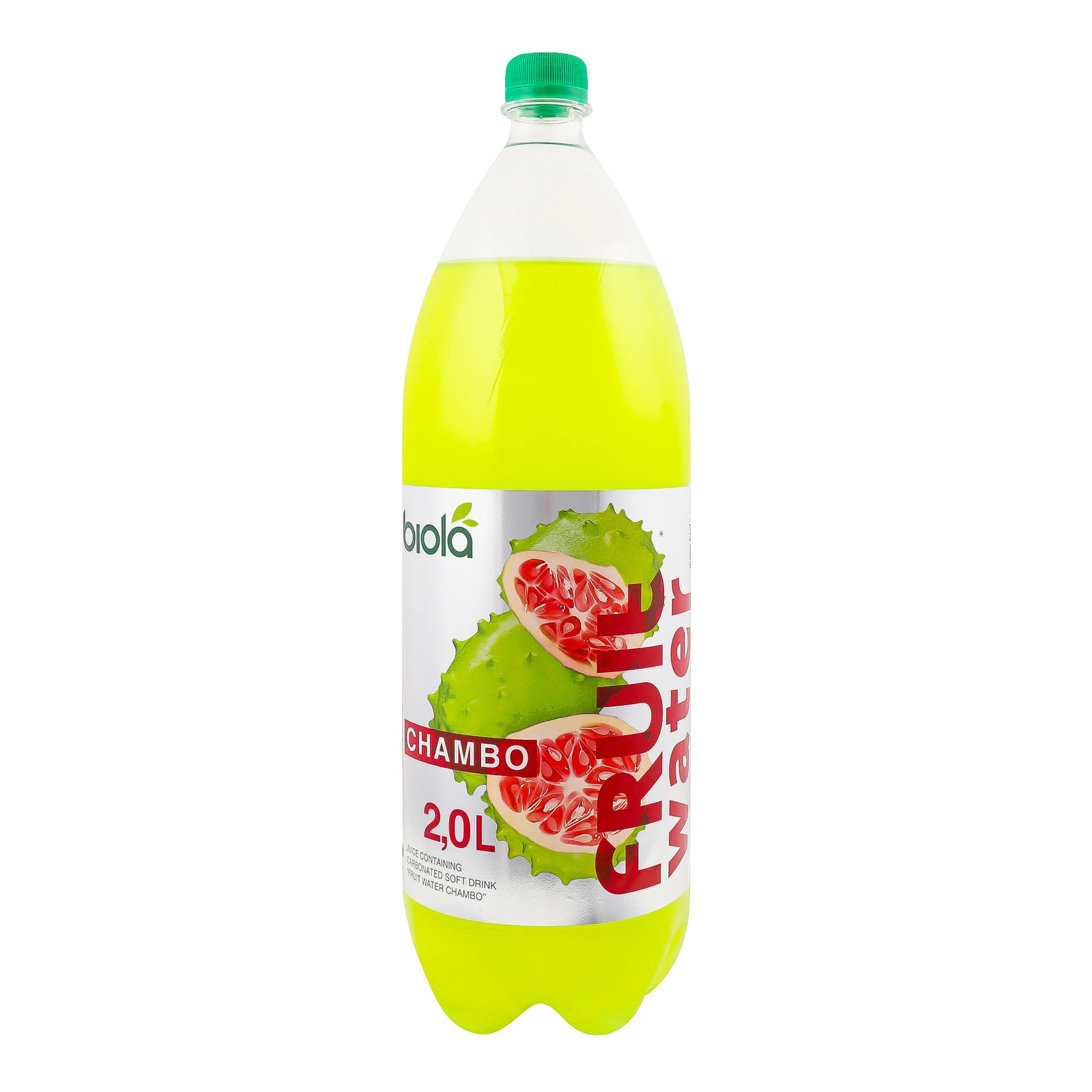 Напій Biola Fruit water соковмісний сильногазований Chambo 2л