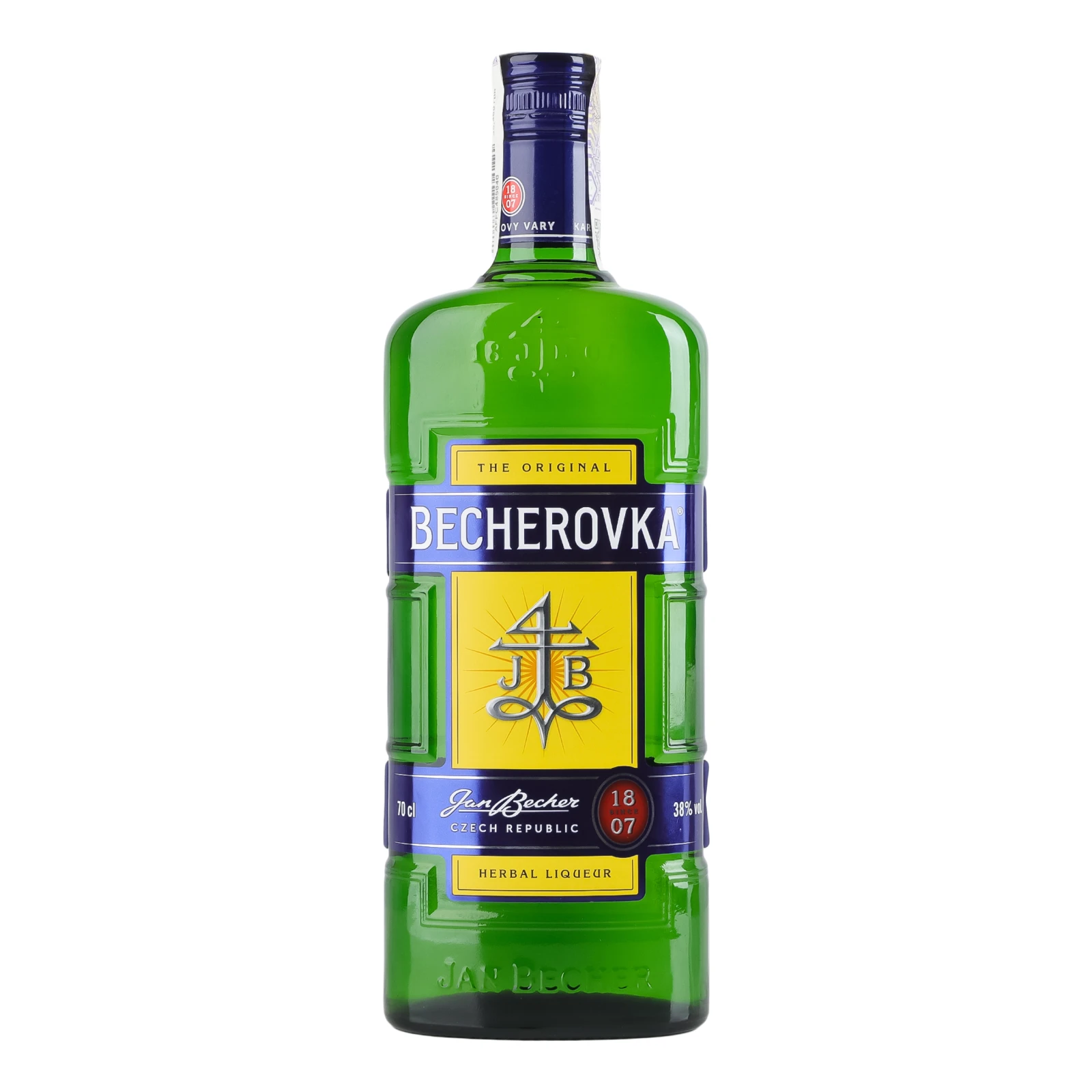 Настоянка Becherovka Original лікерна на травах 38% 0.7л Фото №:1