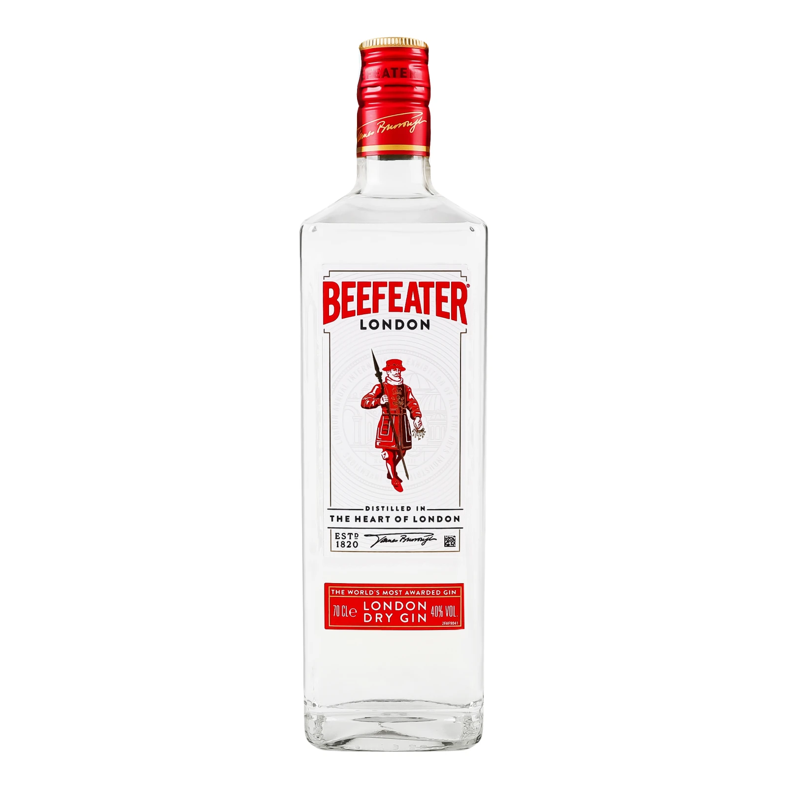 Джин Beefeater London сухий 40% 700мл Фото №:1