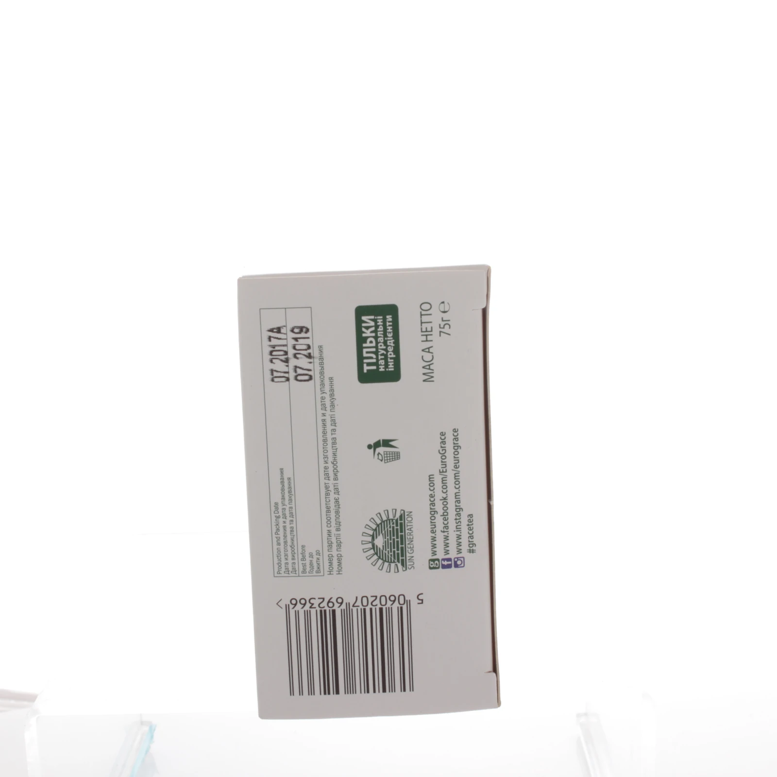 Чай G'tea! Alpine herbs зелений байховий листовий з травами 75г Фото №:3