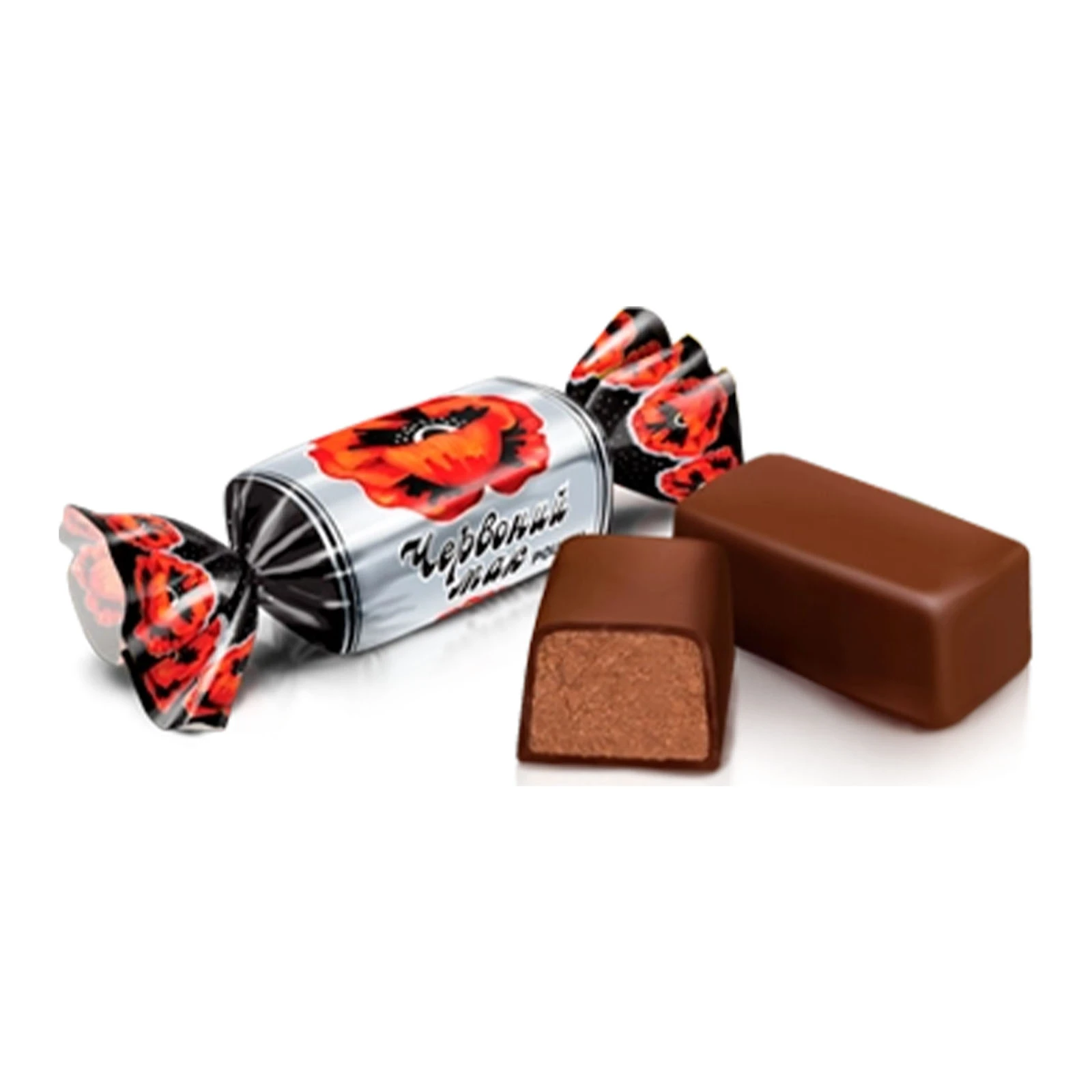 Цукерки Roshen Червоний мак Фото №:1