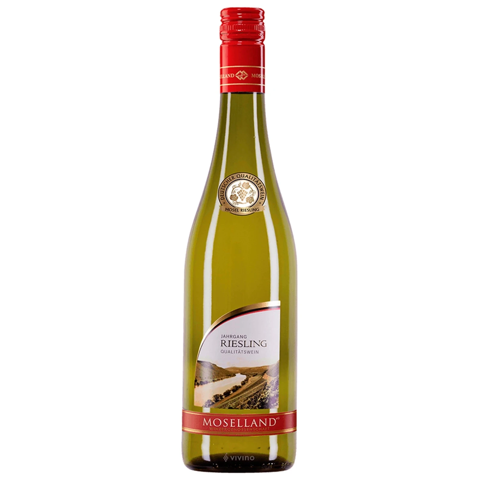 Вино Moselland Riesling 0,75л біле н/сол Фото №:1